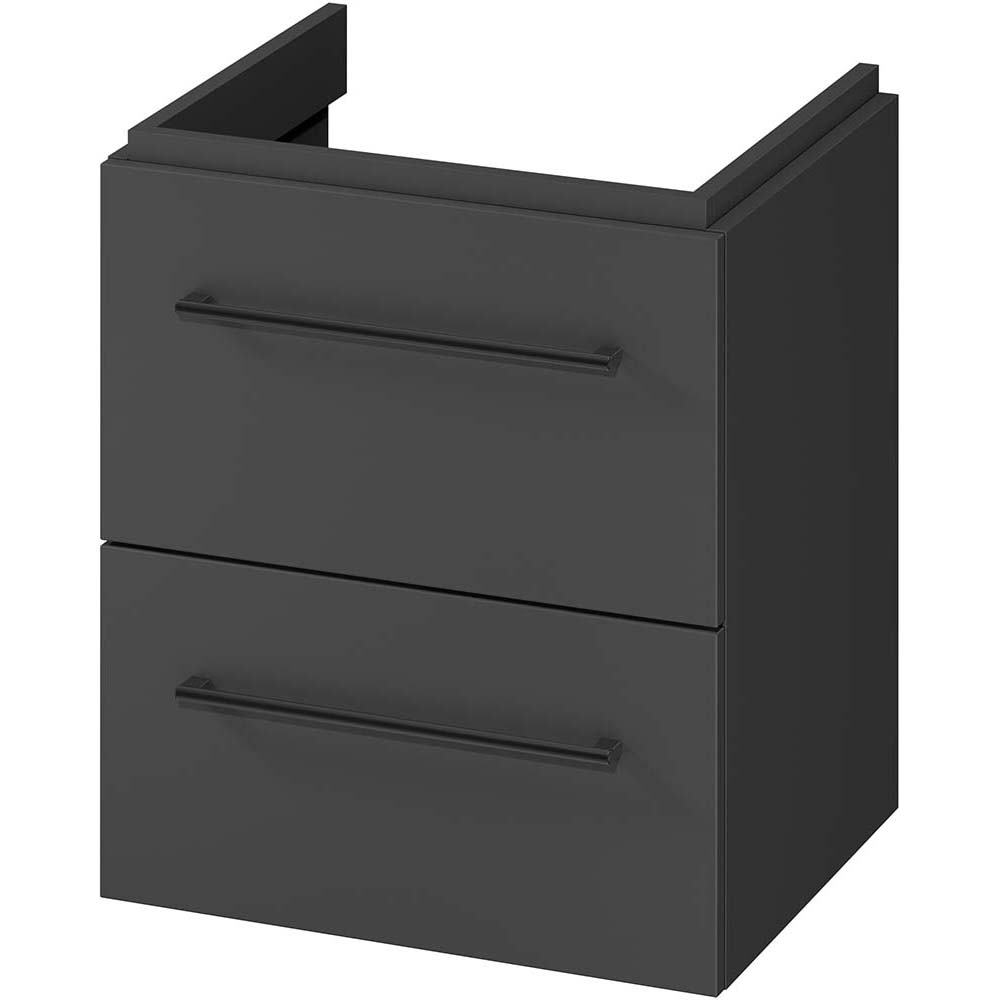 CERSANIT LARGA 50 Einbau-Waschtischunterschrank anthrazit S164-035 CERSANIT LARGA 50 Einbau-Waschtischunterschrank anthrazit S164-035