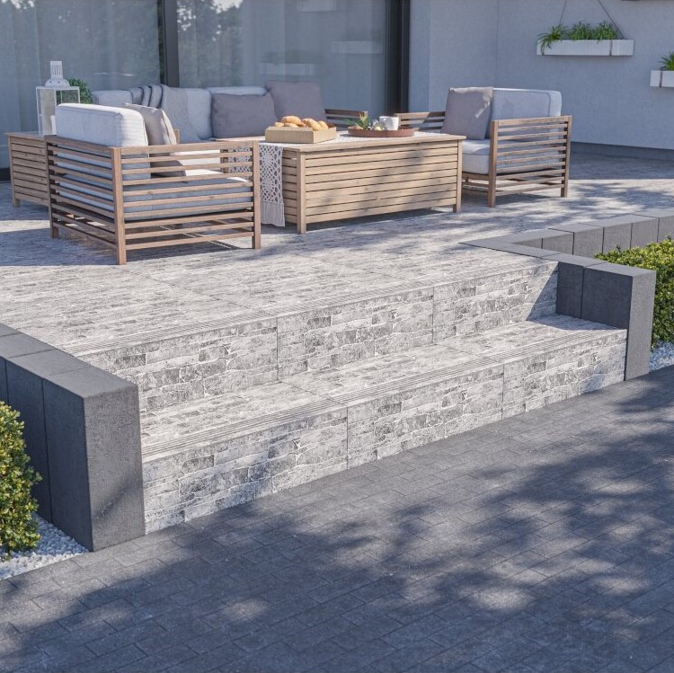 Geflieste Treppen sicher und stilvoll