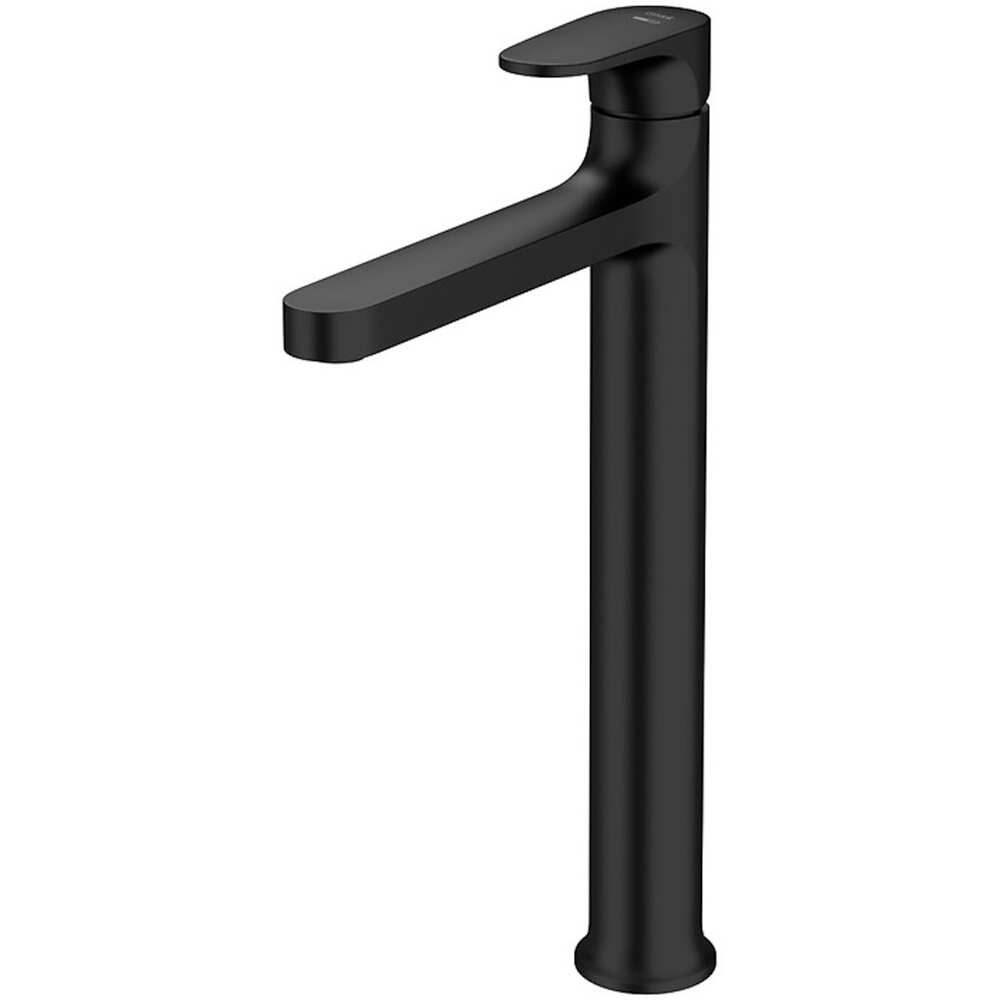 CERSANIT Stand-Waschtischmischer INVERTO hohe Griffe 2 in 1 schwarz + gold S951-303