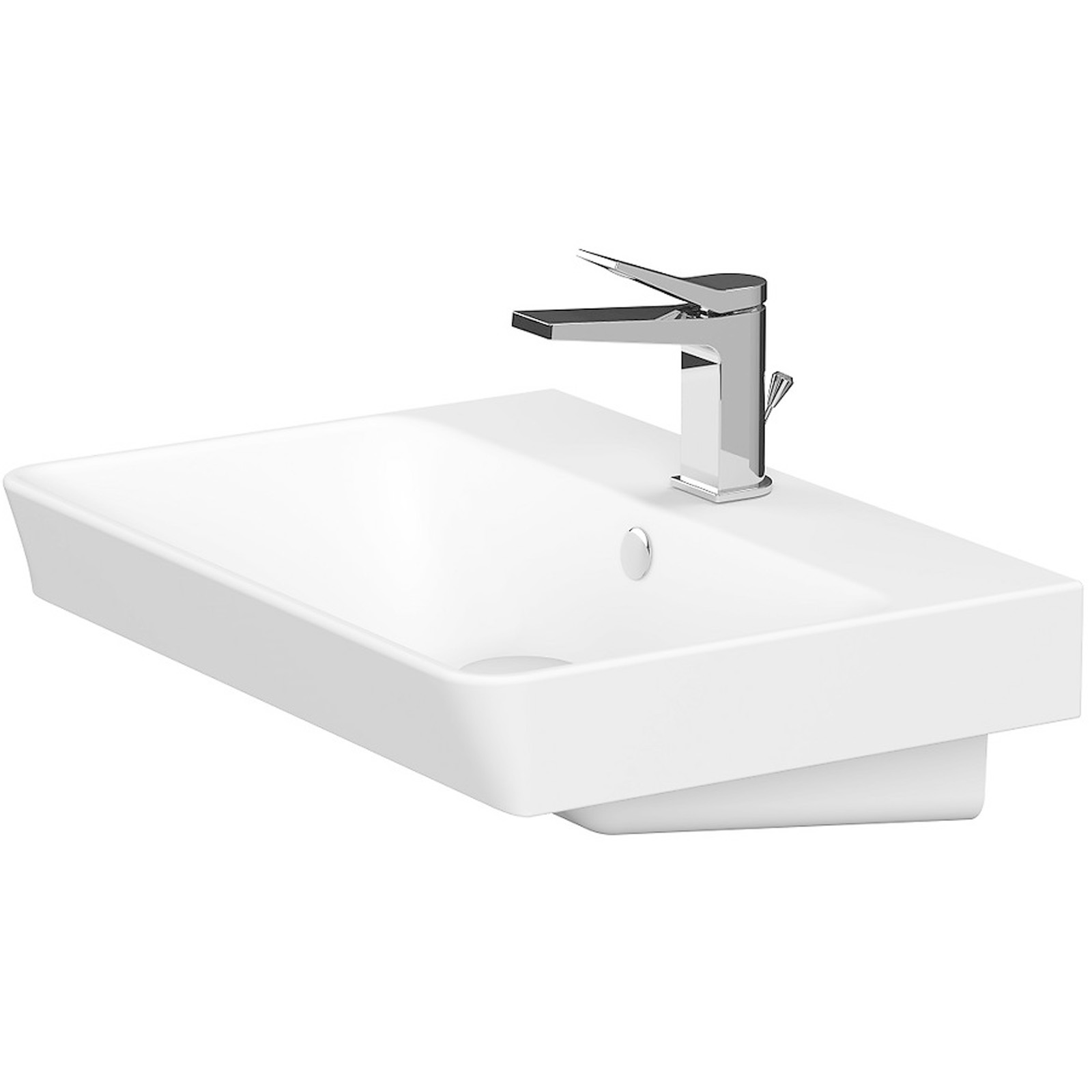 CERSANIT Einzelmöbel Waschbecken MILLE 56x40 K675-001 CERSANIT Einzelmöbel Waschbecken MILLE 56x40 K675-001