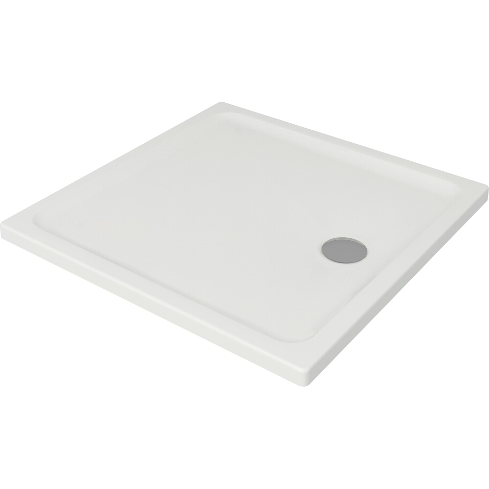 CERSANIT Quadratische Duschwanne TAKO 90x4 weiß S204-010