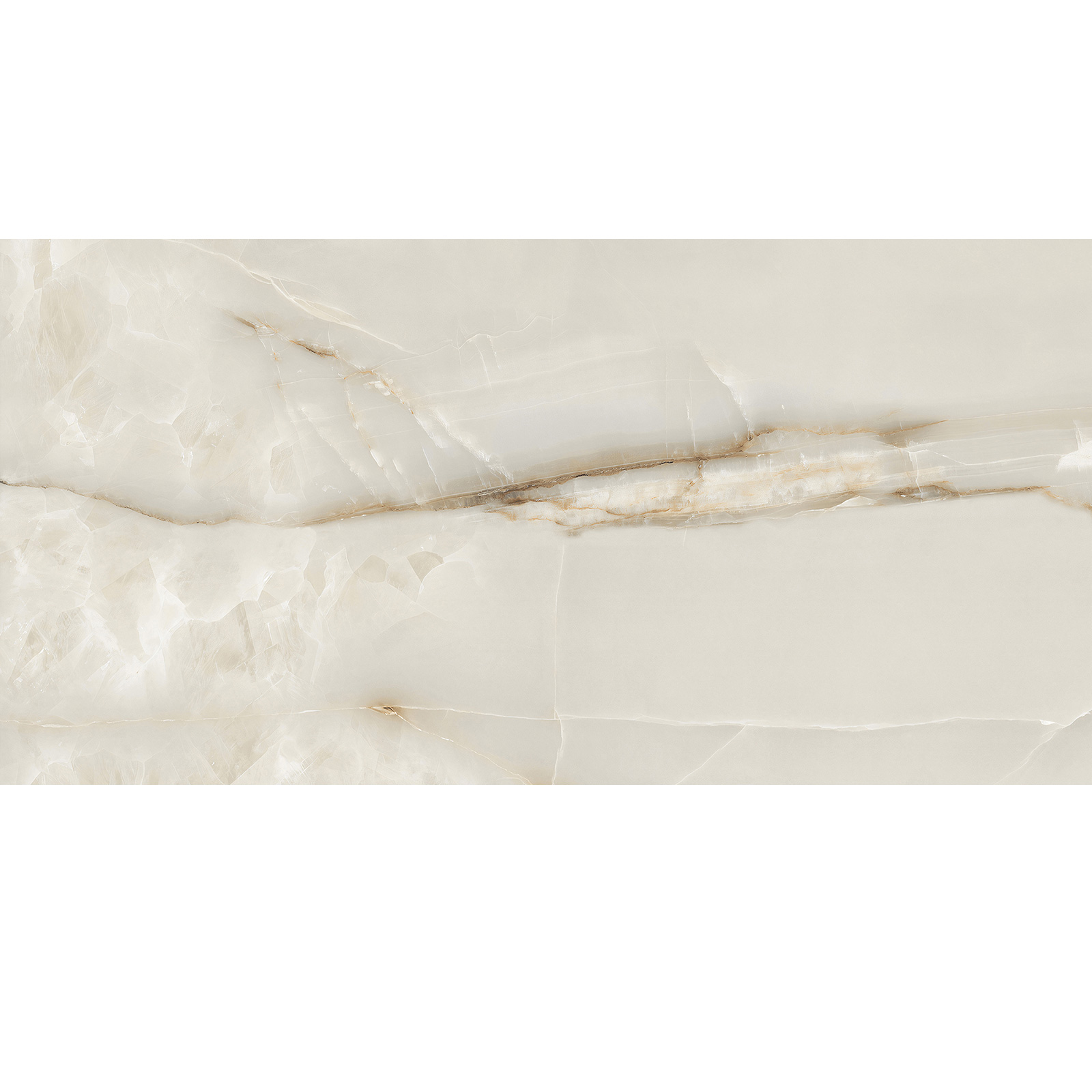 BODENFLIESE STEINOPTIK ONYKS BEIGE POLIERT 60X120 CERSANIT