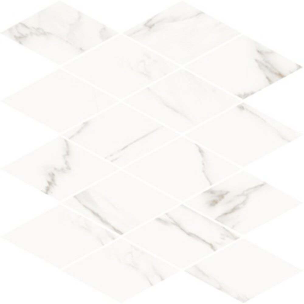 WANDFLIESE MOSAIK STEINOPTIK STAY CLASSY GRAU GLÄNZEND 28,9X29,1 CERSANIT