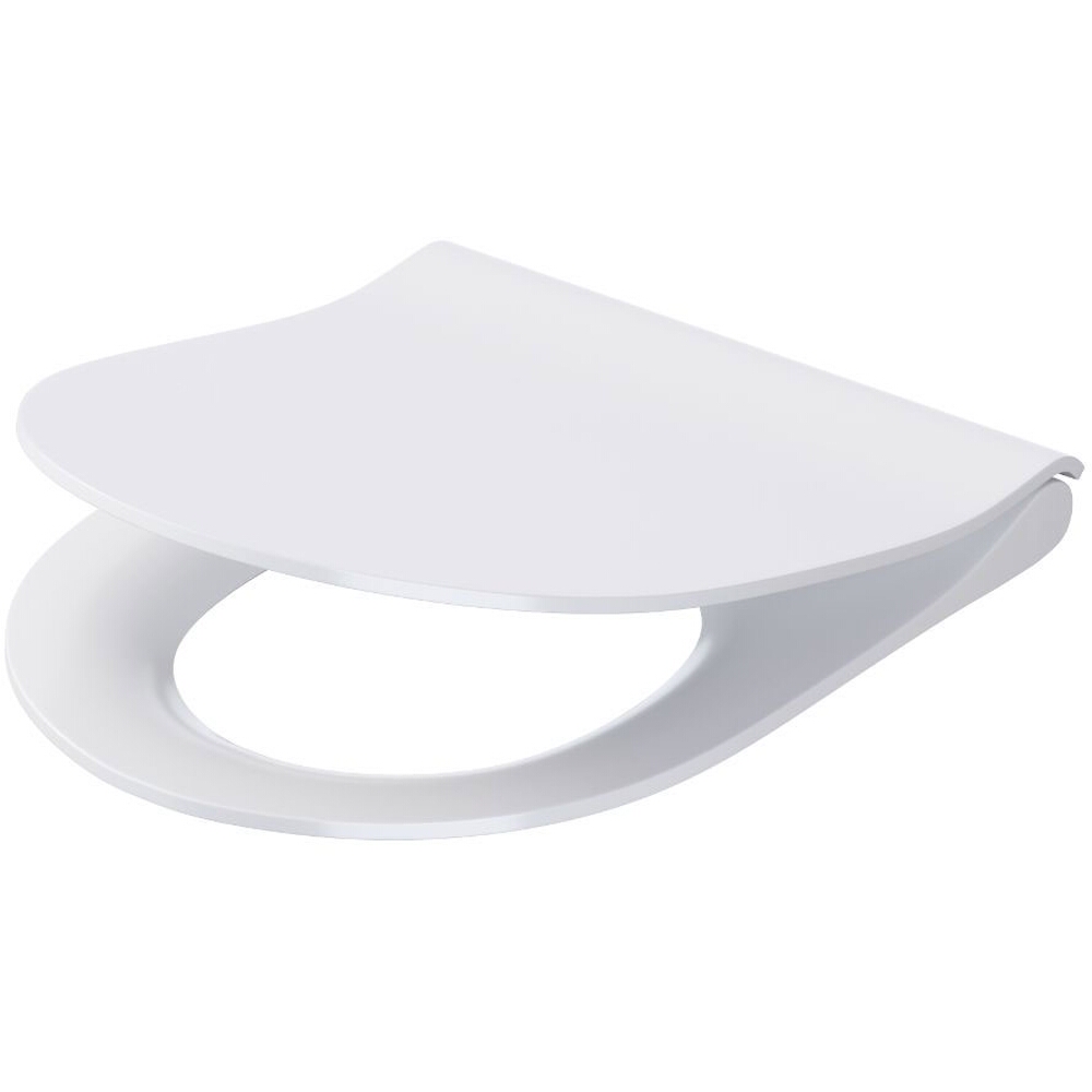 CERSANIT CITY OVAL SLIM Toilettensitz Duroplast mit leichter Entriegelung K98-0146
