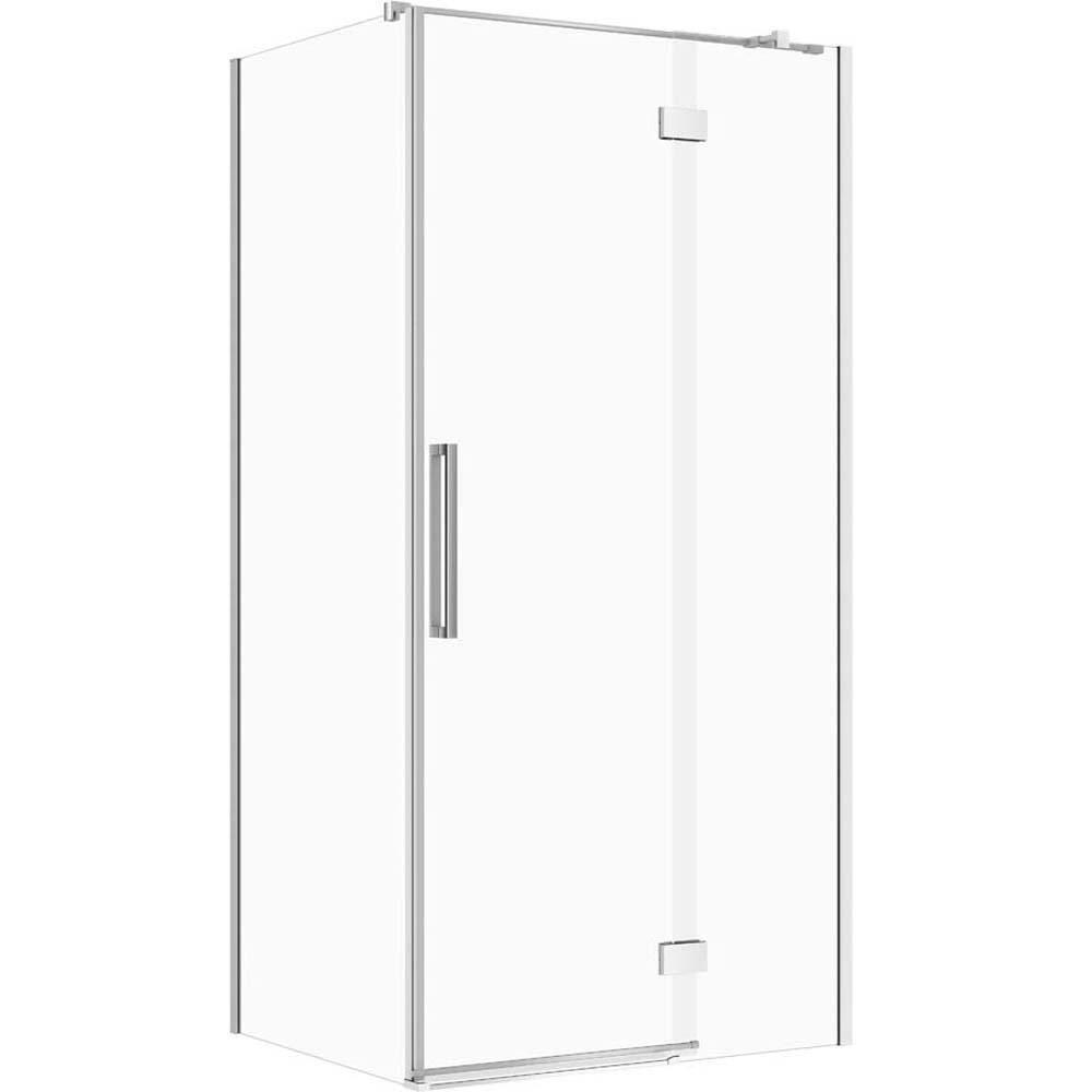 CERSANIT Rechteckige Duschkabine CREA rechts 100x80x200 cm chrom S601-206