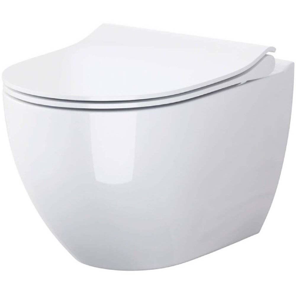 CERSANIT ZEN wandhängende WC-Schüssel mit SLIM Duroplast-Sitz S701-428-ECO