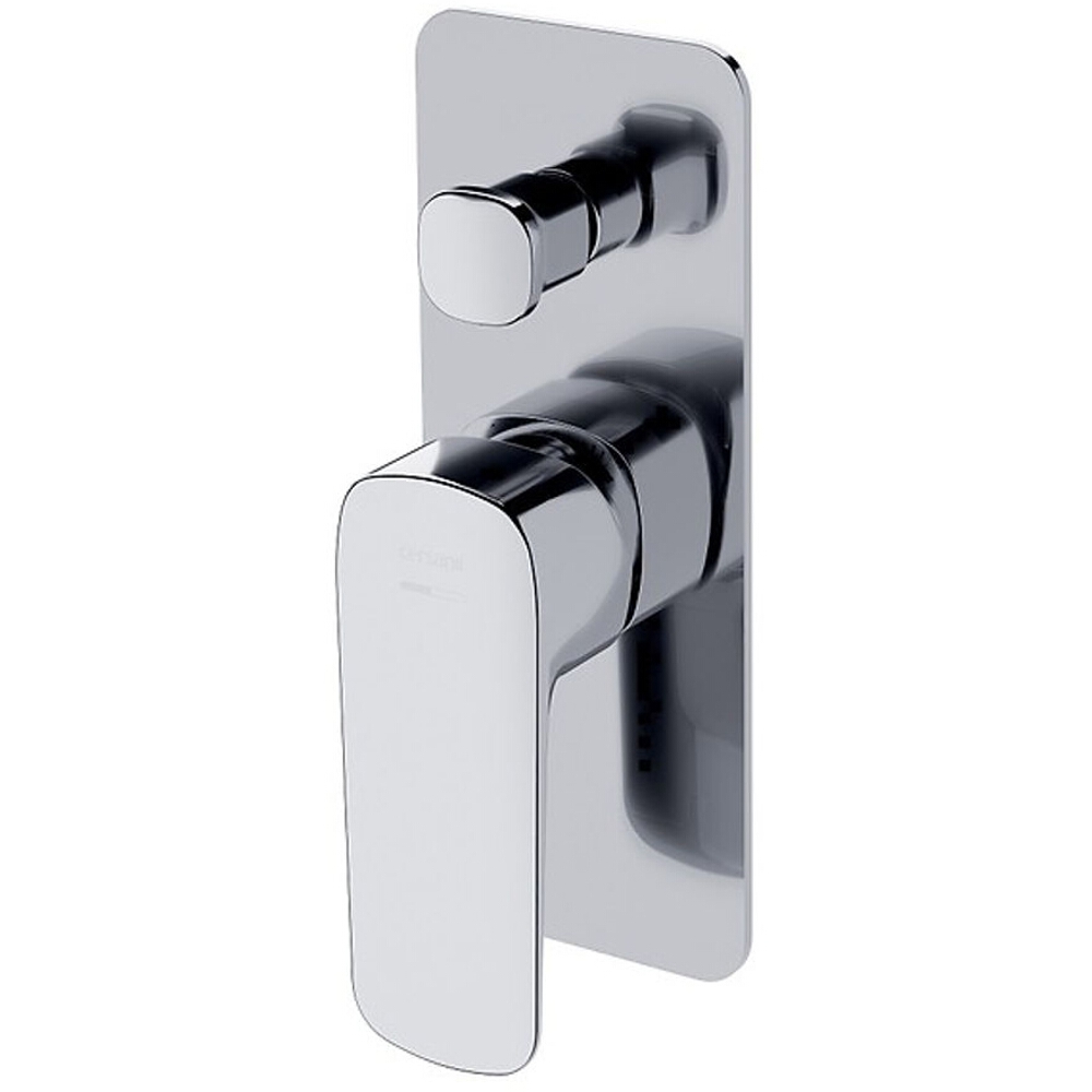 CERSANIT Unterputz-Wannen- und Duscharmatur LARGA chrom mit Box S951-374