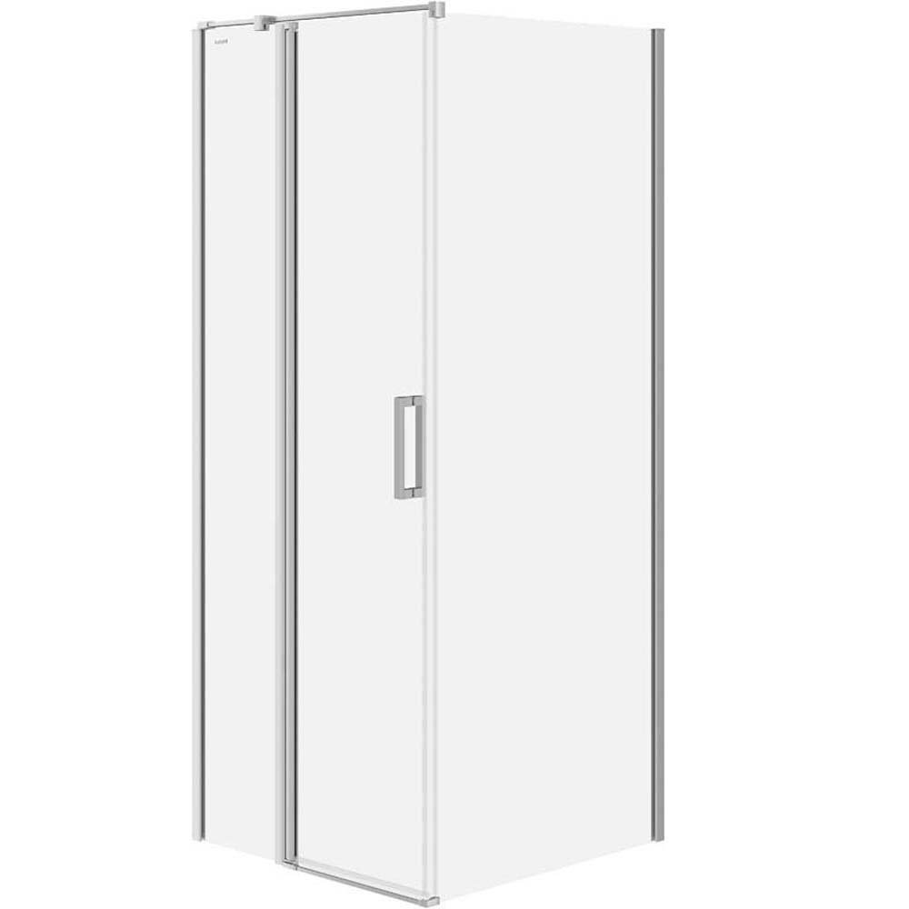 CERSANIT MODUO quadratische Duschkabine links 80x80x195 cm chrom S601-210