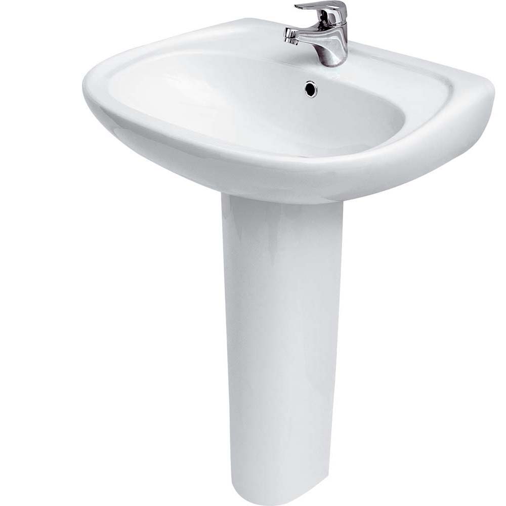 CERSANIT MARKET 55 Waschbecken mit Loch für Armaturen K18-010