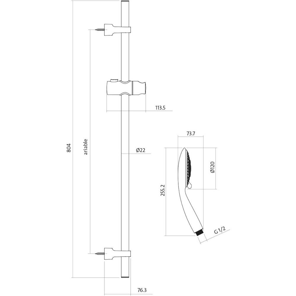CERSANIT_Brausegarnitur_mit_Stange_SENTI_S951-020 CERSANIT Brausegarnitur mit Stange SENTI S951-020