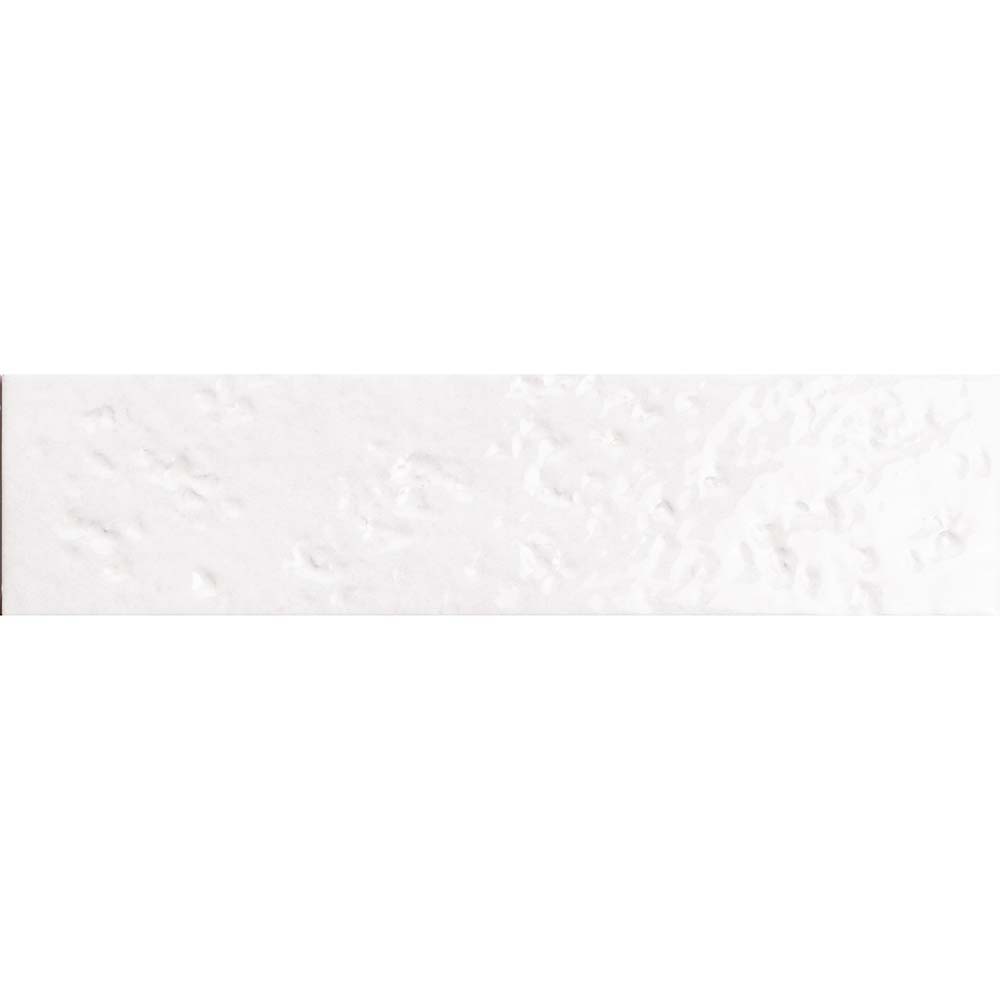 WANDFLIESE AMALFI BLANCO GLÄNZEND 7,5X30 MAINZU
