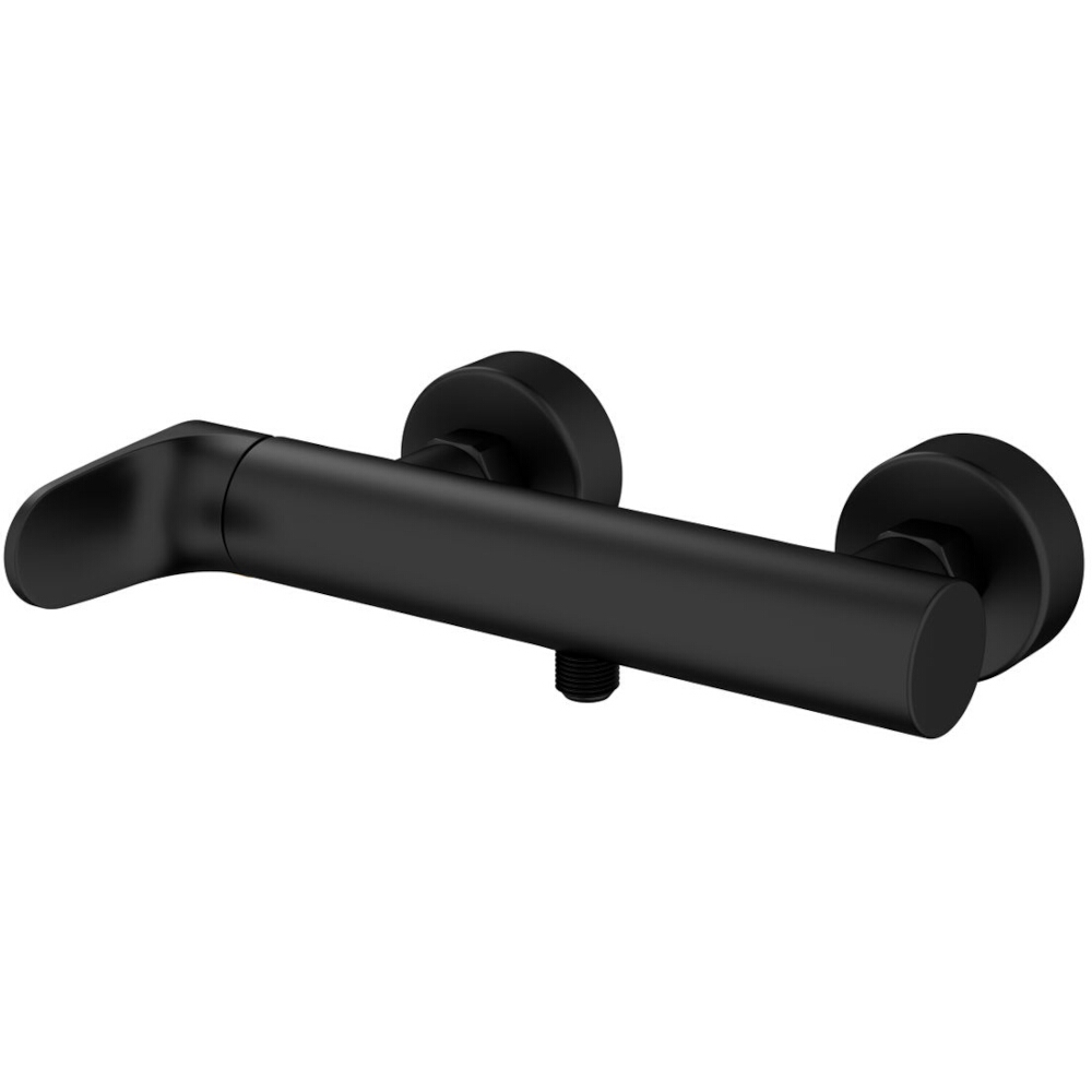 CERSANIT Wand-Duschmischer INVERTO Griffe 2 Design in 1 schwarz + gold S951-290