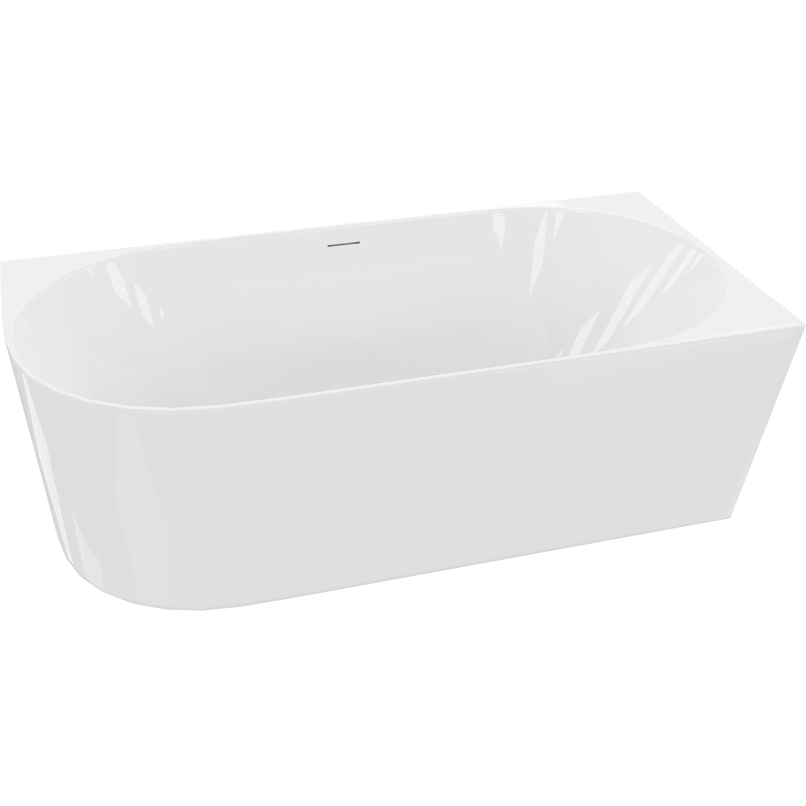 LAVITA Eckbadewanne DERA SLIM 170x80 cm links