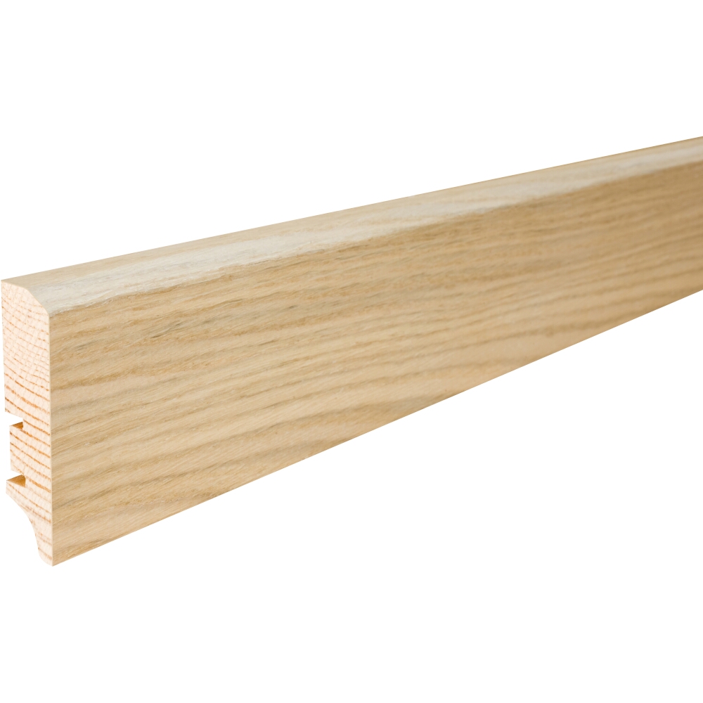 FUßLEISTE BARLINEK P50 EICHE LACKIERT WEISS 2,2 M