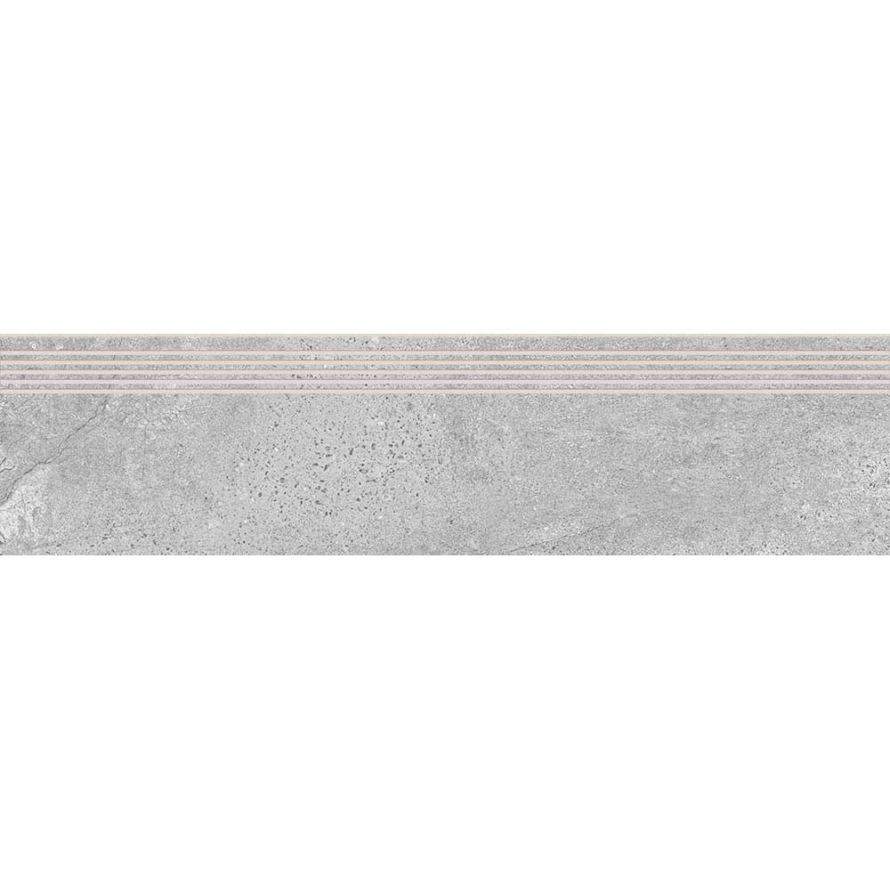 BODENFLIESE STUFENFLIESE MOONROW GREY MAT 29,8X119,8