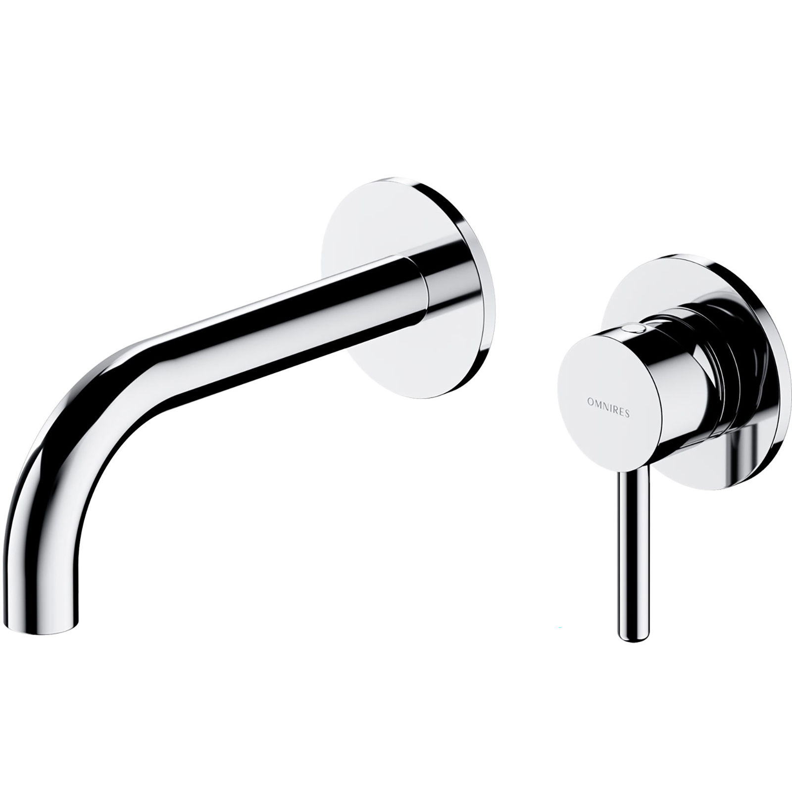 OMNIRES Waschbeckenwasserhahn Y eingebauter Chromglanz Y1215CR