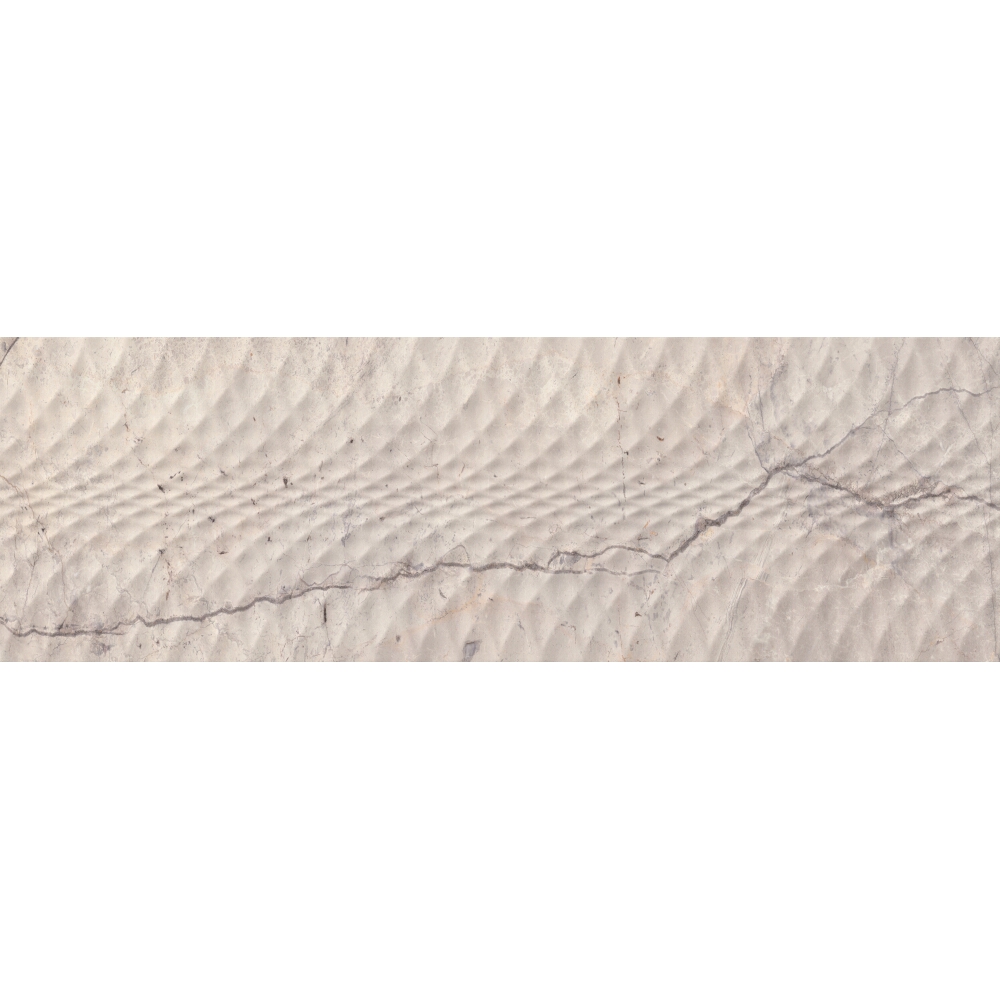 WANDFLIESE STEINOPTIK CAMBRA HELLGRAU STRUCTURE SATIN 29X89 CERSANIT