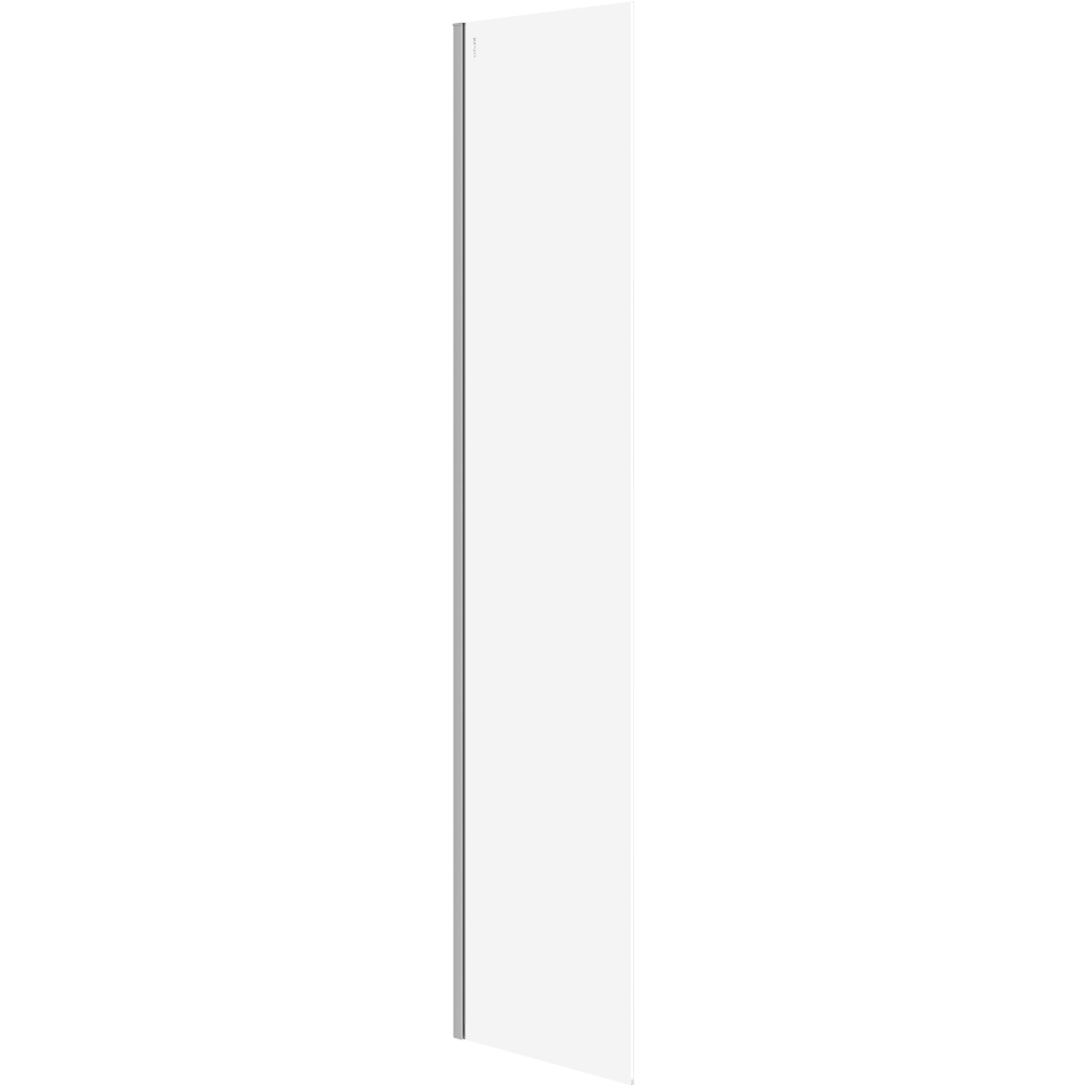 CERSANIT WALK-IN Duschkabine MILLE Wand Chrom 50x200 transparentes Glas S161-014