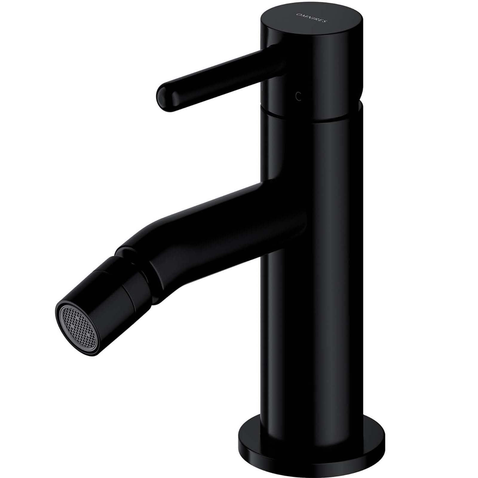 OMNIRES Bidet-Wasserhahn Y Stehend Schwarz Halbmatt-Y1220BL
