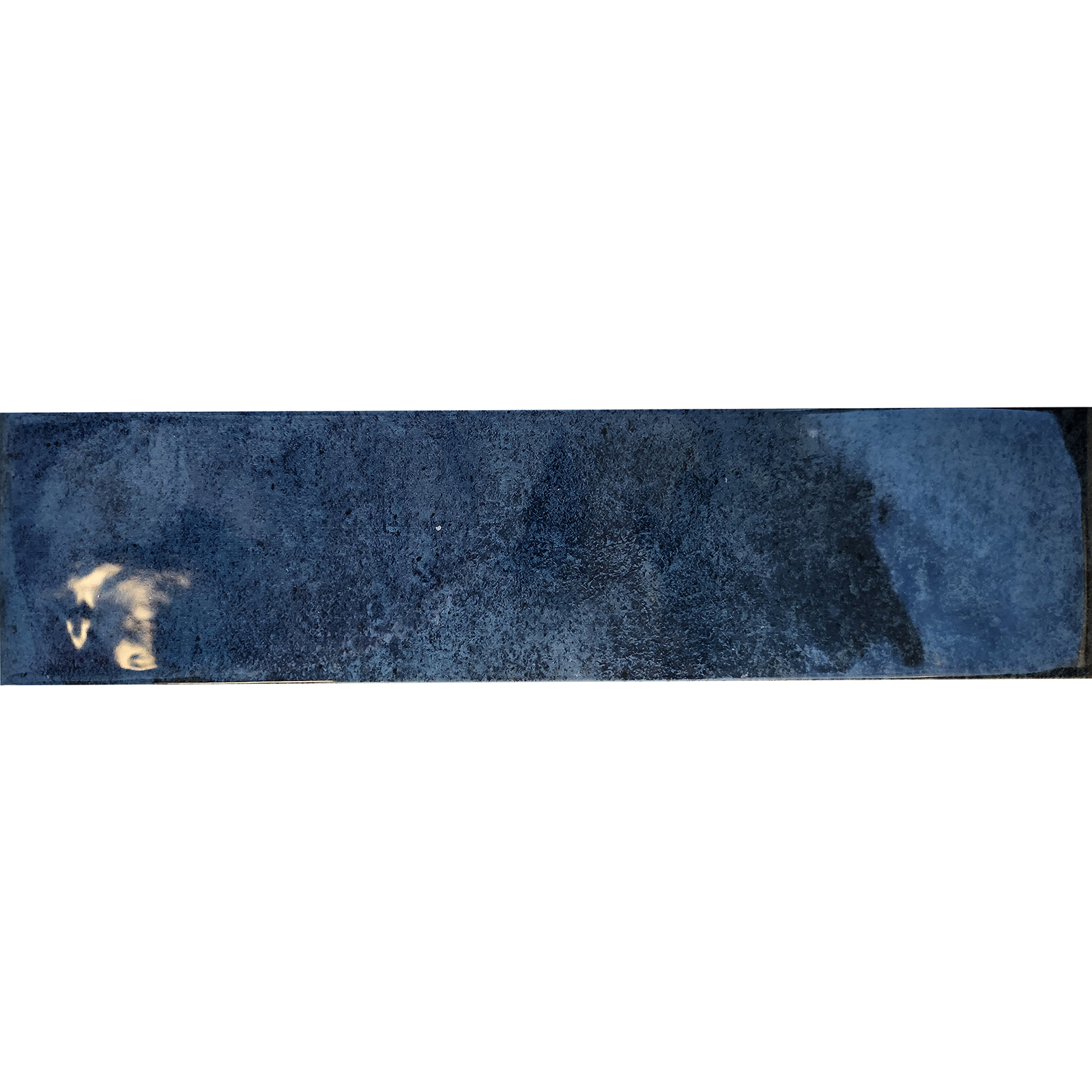WANDFLIESE MALLORCA TURQUISE-BLAU GLÄNZEND 7,5x30 MYKONOS