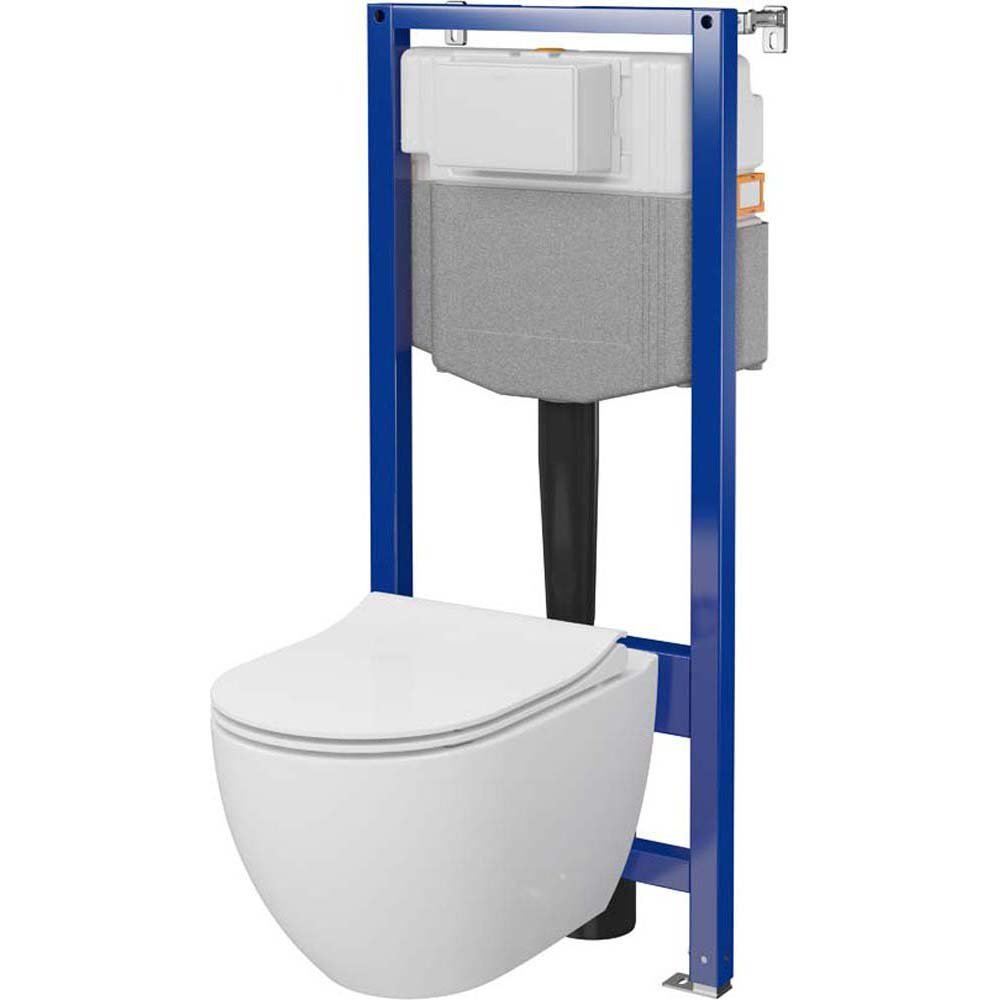 CERSANIT Unterputz-Set AQUA 50 MECH QF Schale, Duroplast-Platte S701-926