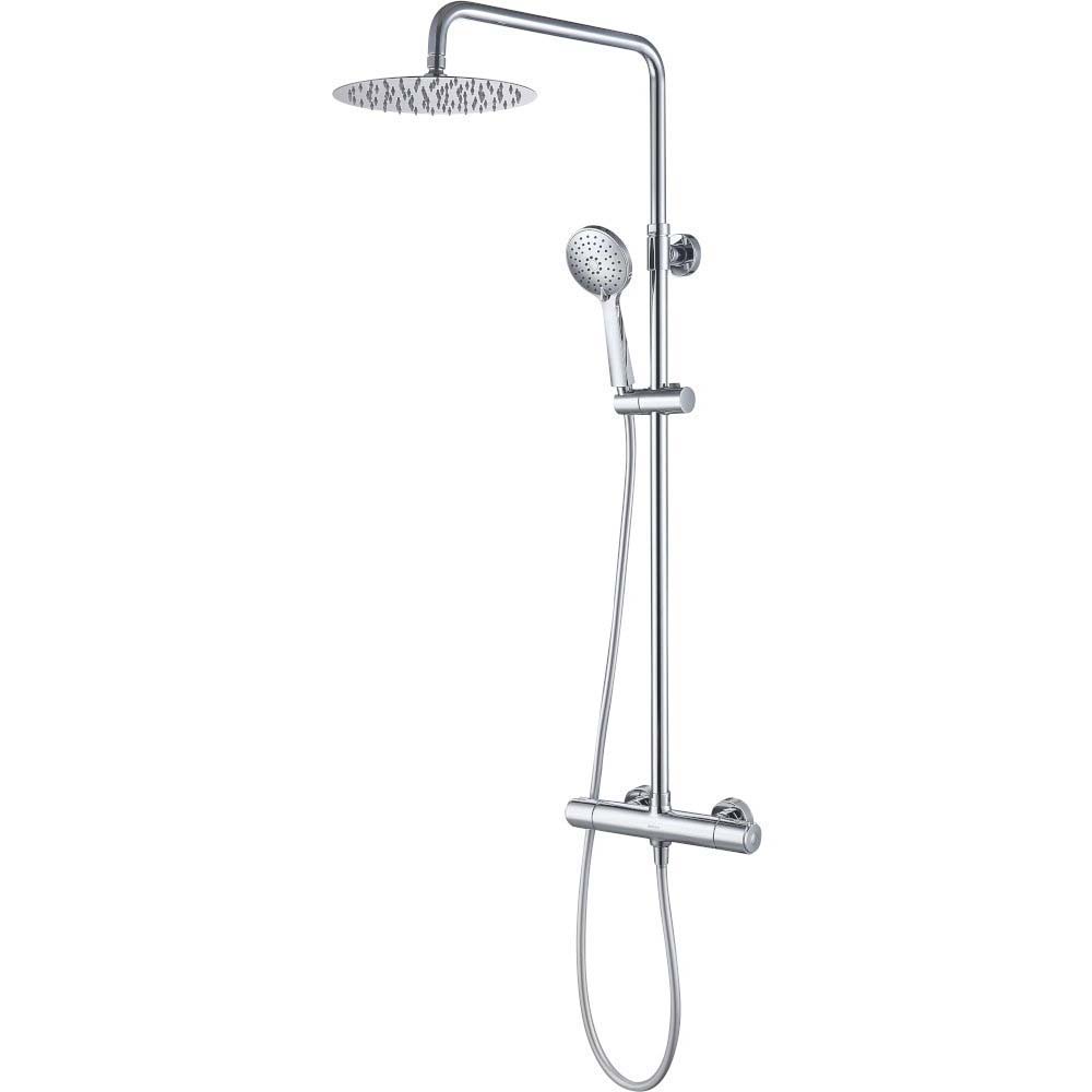 CERSANIT VERSO Duschsäule mit Thermostat Chrom S951-746