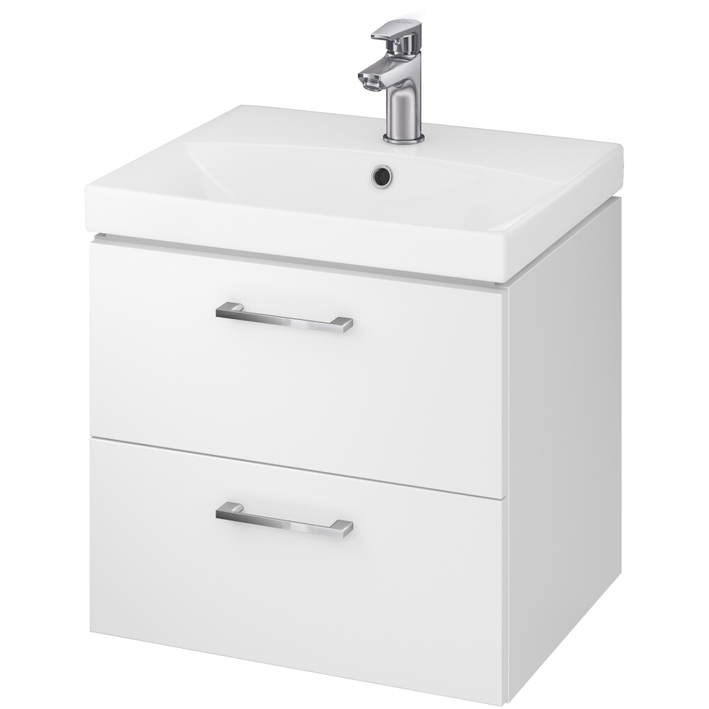 CERSANIT Unterschrank mit Waschbecken LARA CITY 50 weiß DSM S801-141-DSM