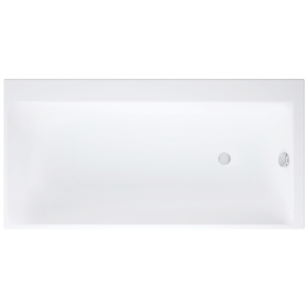 CERSANIT Rechteckige Badewanne SMART 160x80 rechts S301-118