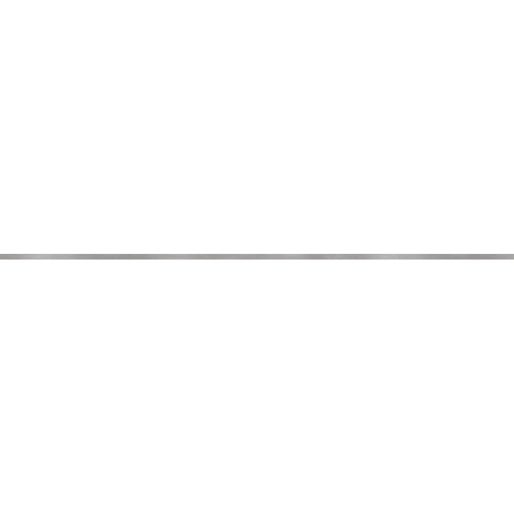 Wandfliese leisten UNIVERSAL METAL BORDERS grau matt 1x89 cm Cersanit