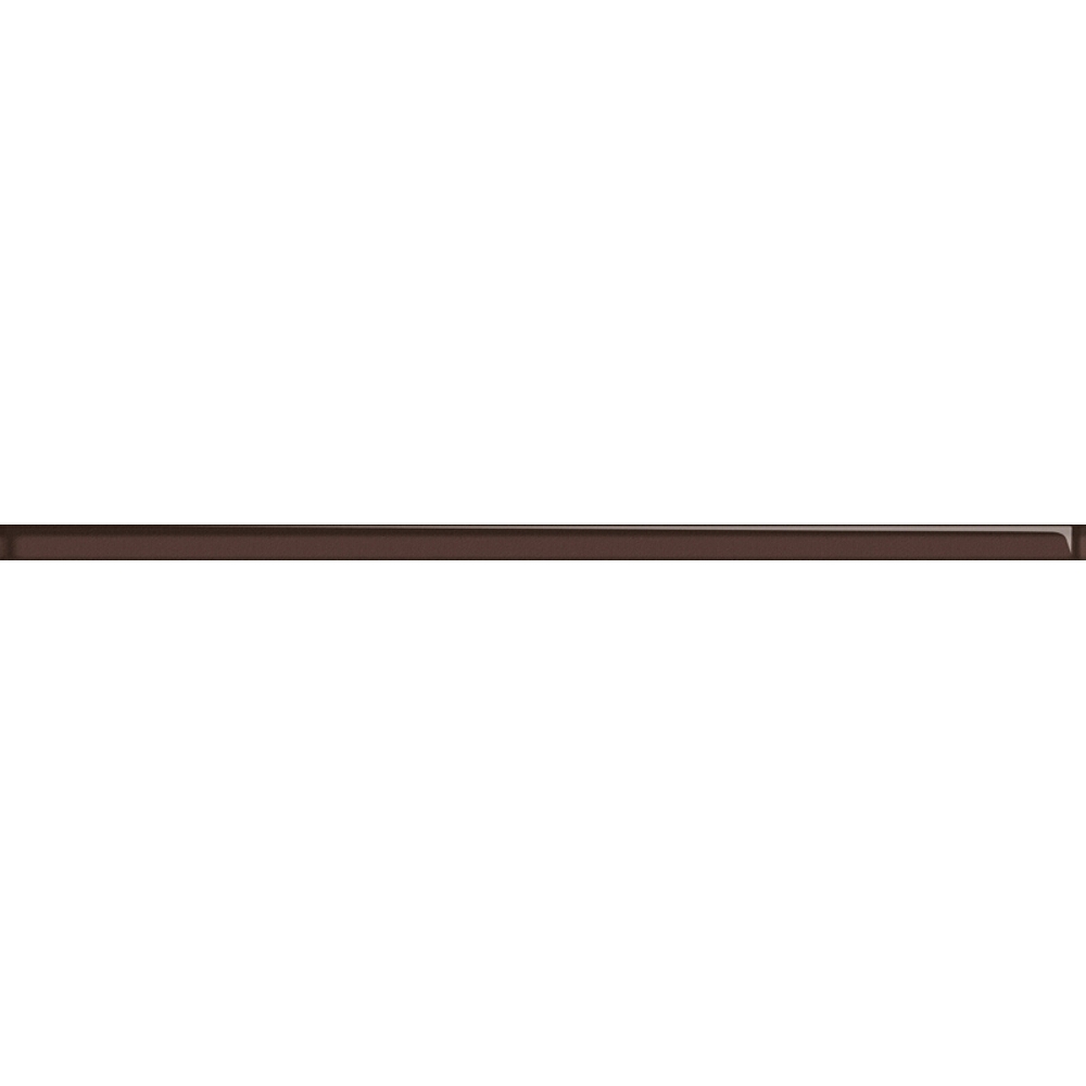 WANDFLIESE LEISTEN UNIVERSAL GLASS BRAUN NEW GLÄNZEND 2X60 CERSANIT