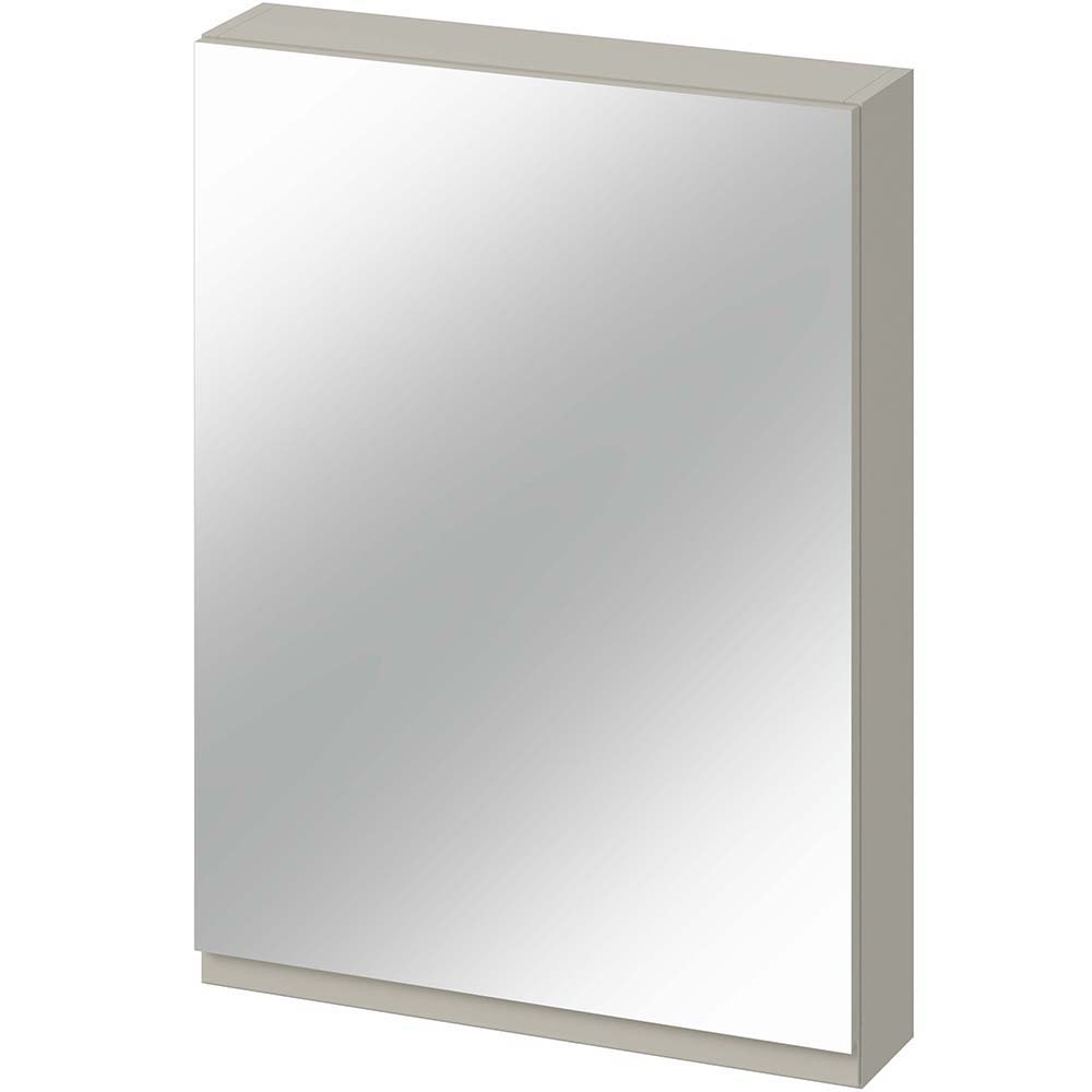 CERSANIT Wandschrank für Badezimmer mit Spiegel MODUO 60 Kaschmir matt S590-109-DSM
