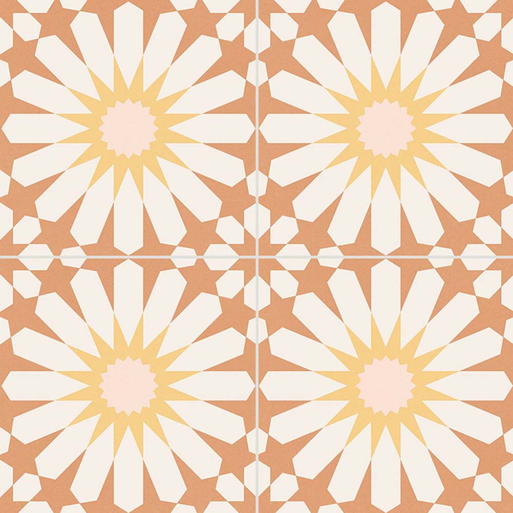 BODENFLIESE PATCHWORK SOLEIL ORANGE MATT 33,15X33,15 GAYAFORES BODENFLIESE PATCHWORK SOLEIL ORANGE MATT 33,15X33,15 GAYAFORES
