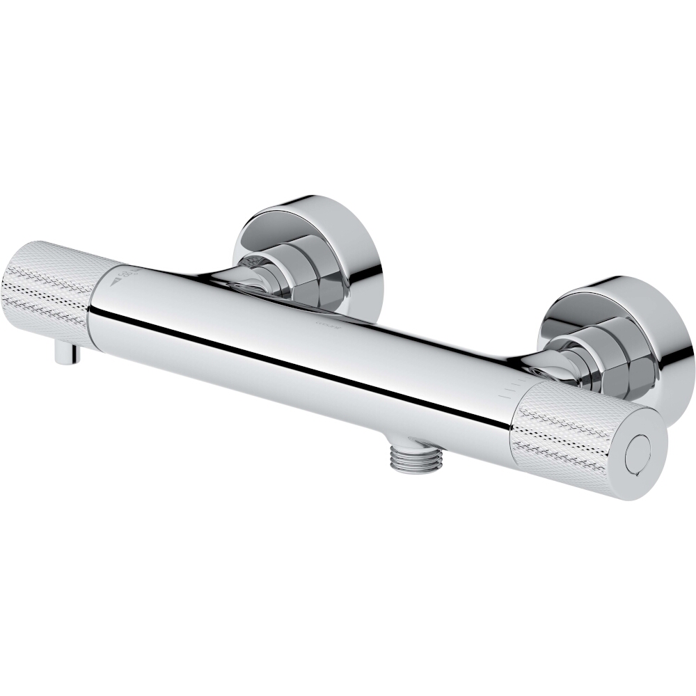 CERSANIT Wand-Brausebatterie ZEN thermostatisch chrom S951-581