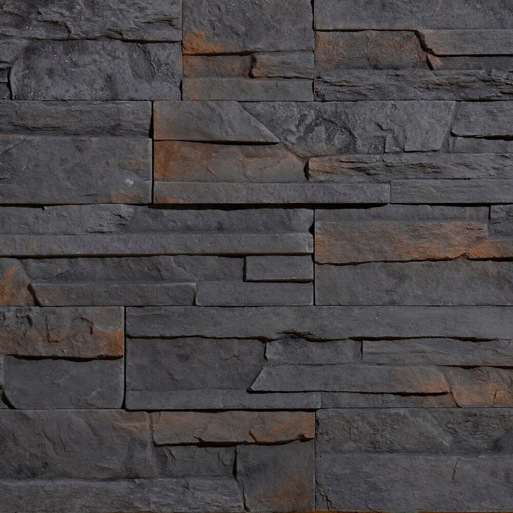 Dekorative Stein NEPAL 3 graphit STEGU