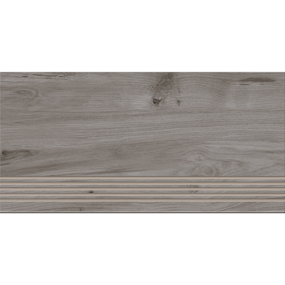 BODENFLIESE STUFENFLIESE ASHVILLE GREY MAT 29,7X59,8