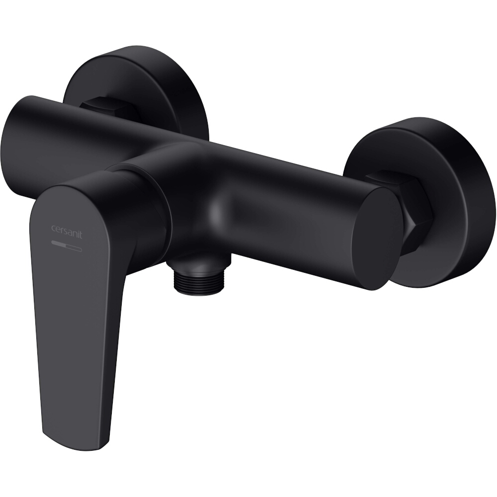 CERSANIT Wand-Brausebatterie MODUO schwarz S951-577