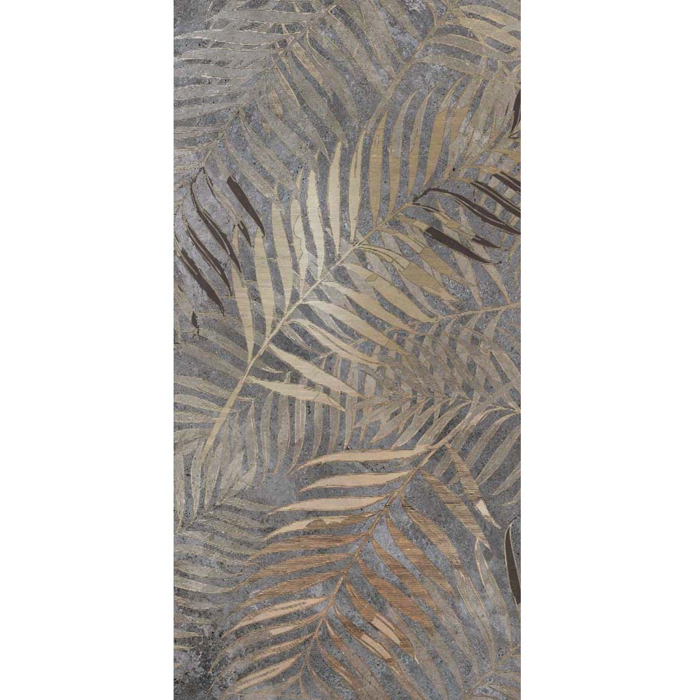 BODENFLIESE FLORALOPTIK WALLPAPERS GOLDEN FERN MATT 60X120 DADO CERAMICA