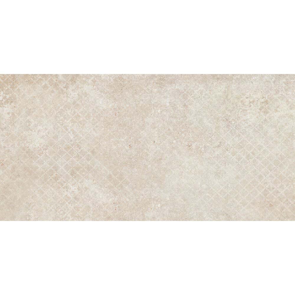 WANDFLIESE BETONOPTIK FIRST ROW BEIGE PATTERN MATT 29,8X59,8 CERSANIT