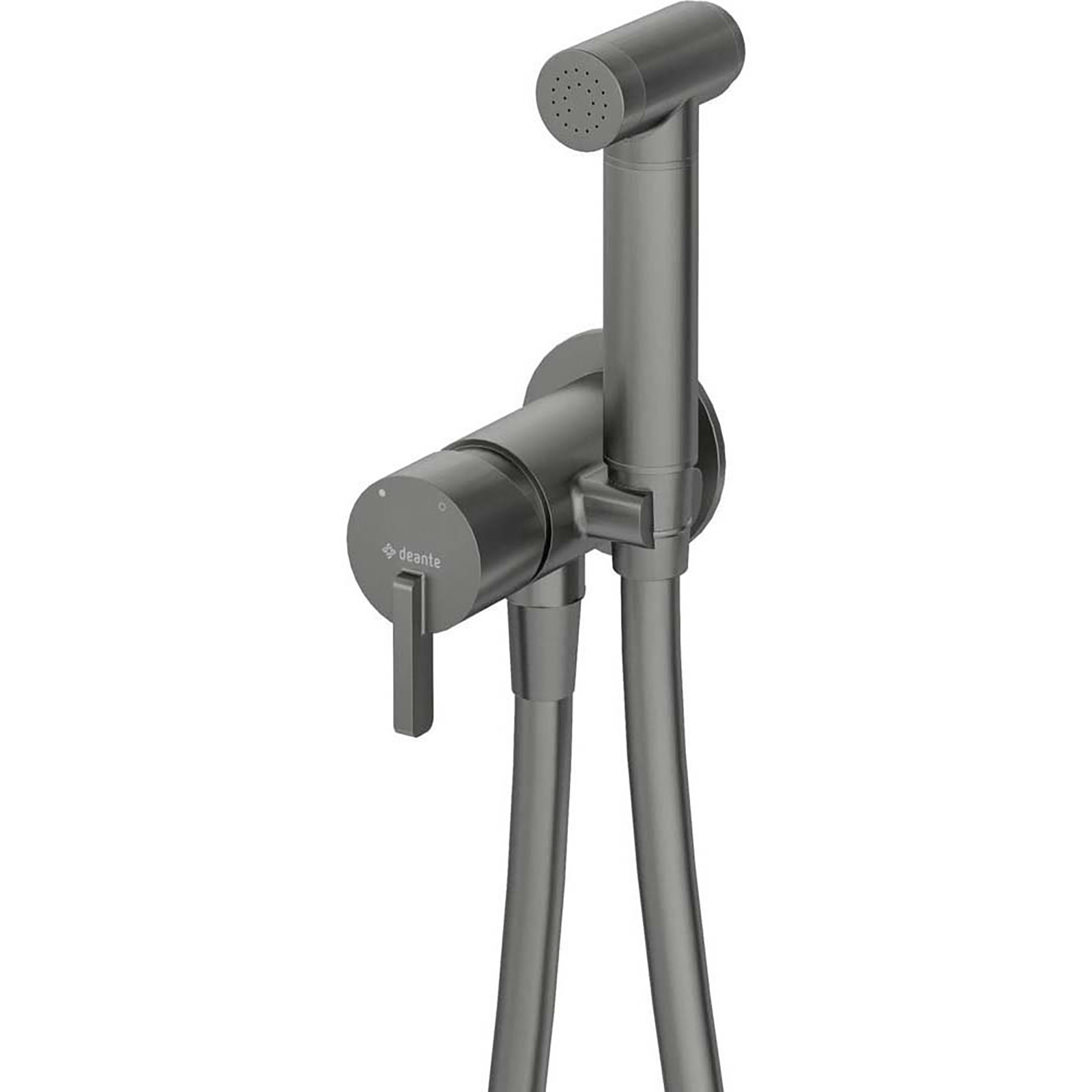 DEANTE SILIA bündig montierter Bidet-Wasserhahn mit Bidette-Hörer BQS_D34M