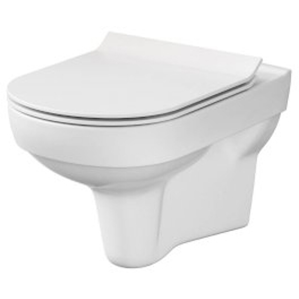 CERSANIT Wandhängende WC-Schüssel CITY NEW Duroplastsitz Langsamer Fall K701-143