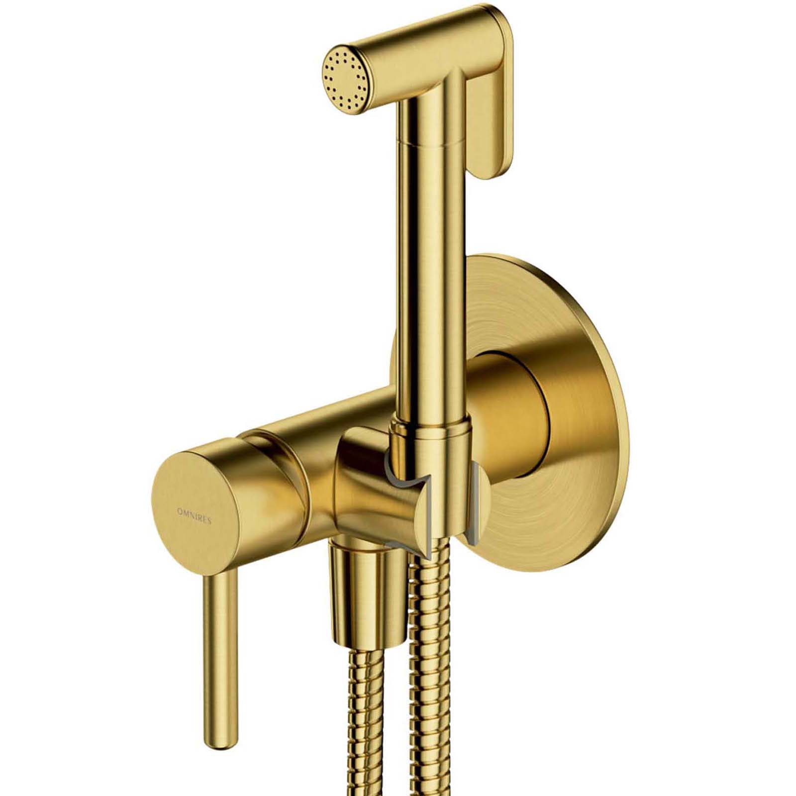 OMNIRES Bidet-System Y Bürstegebürstete Messing SYSYBI2BSB