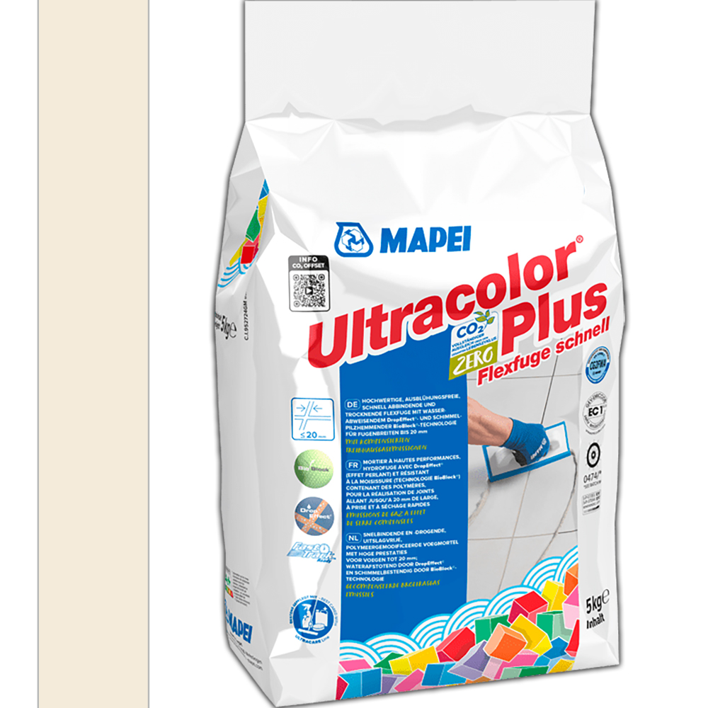 Fugenmörtel MAPEI ULTRACOLOR PLUS 130 JASMIN 5 KG