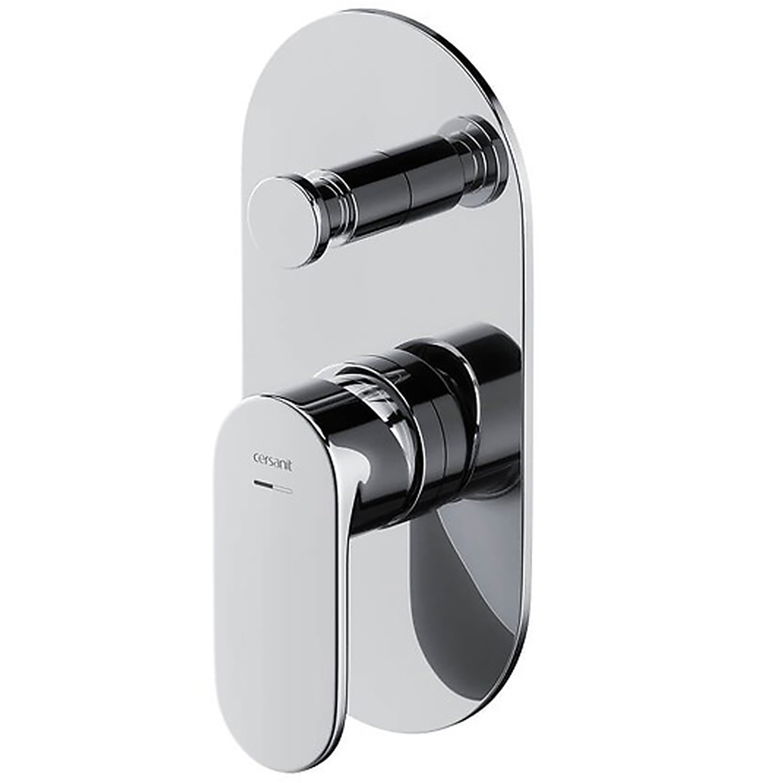 CERSANIT CREA Unterputz-Wannen- und Duscharmatur mit Box Chrom S951-305