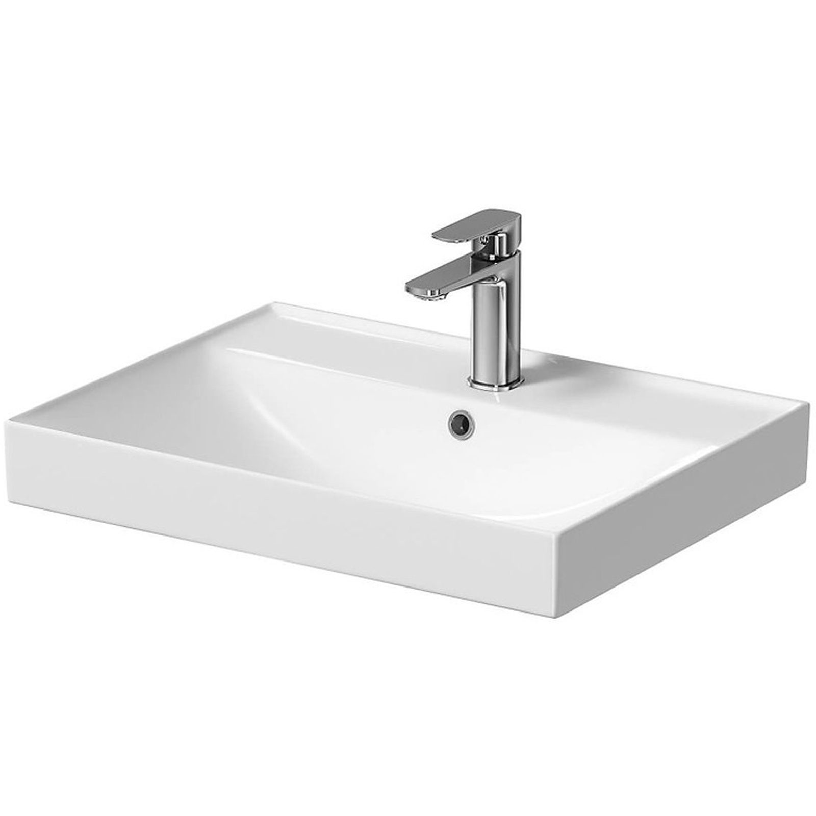 CERSANIT Möbelwaschbecken LARGA 60 K120-009