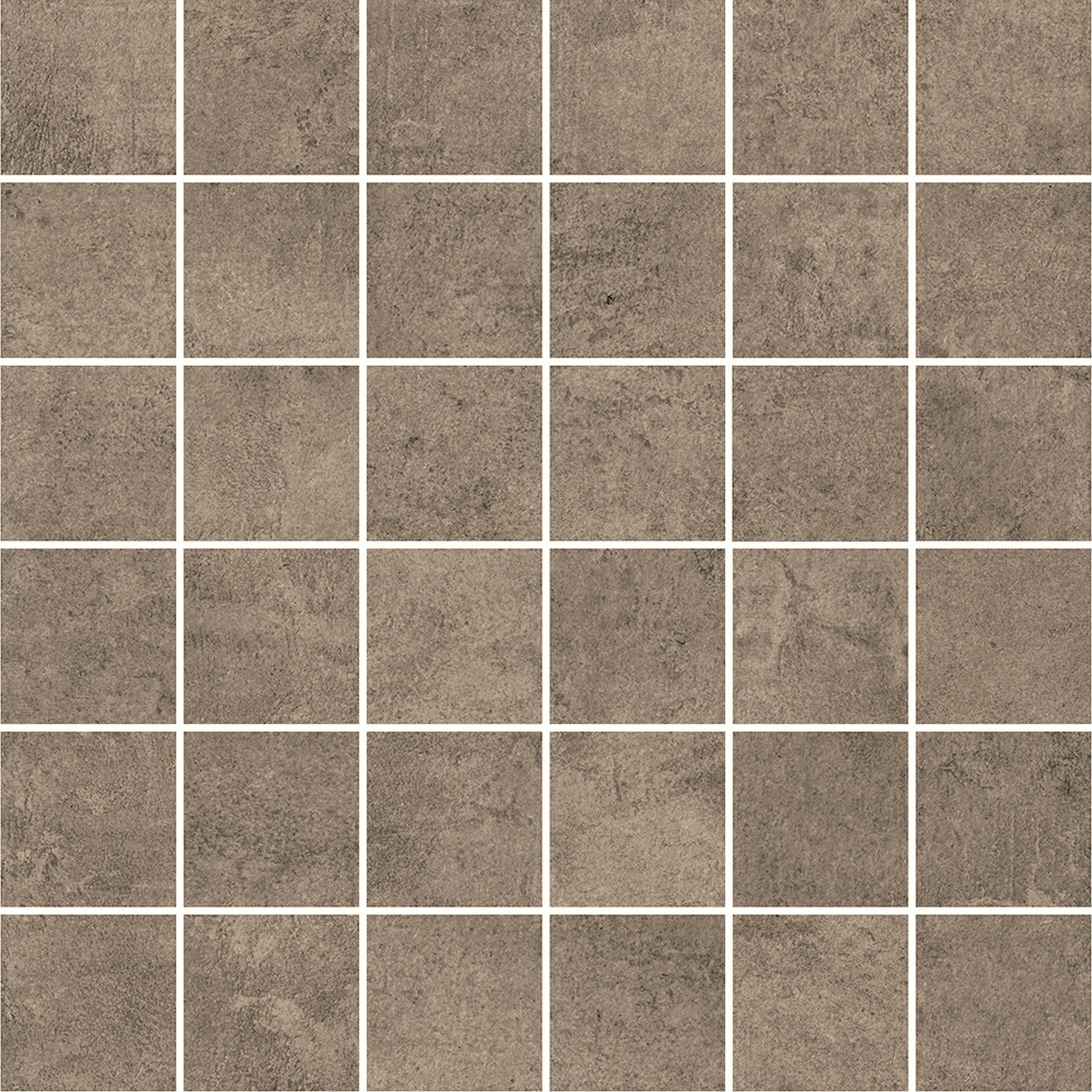 BODENFLIESE MOSAIK BETONOPTIK TICA MUD MATT 29,8X29,8 CERSANIT