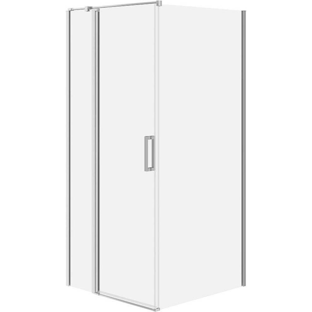 CERSANIT MODUO rechteckige Duschkabine links 90x80x195 cm chrom S601-306