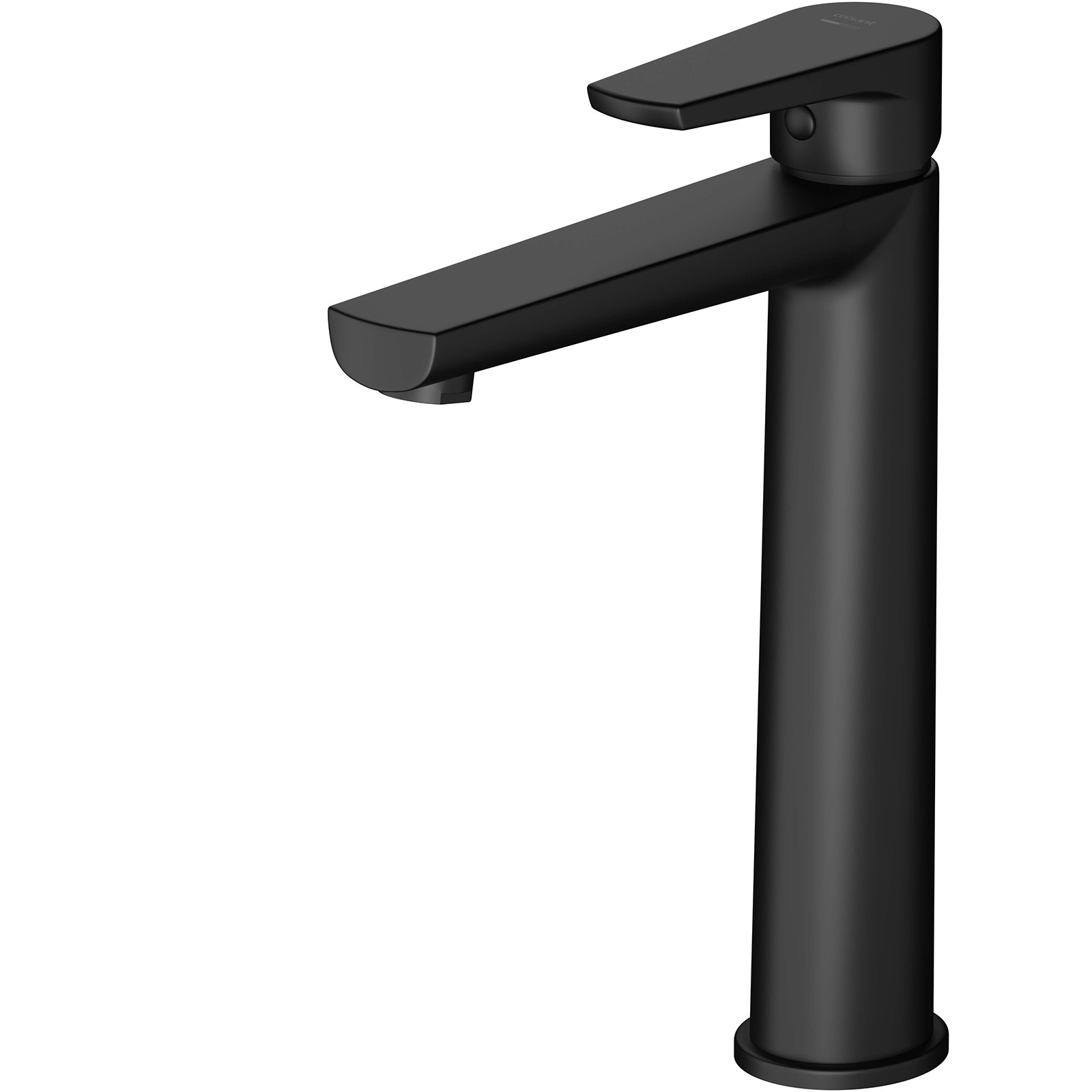 CERSANIT Stand-Waschtischarmatur MODUO hoch schwarz S951-585