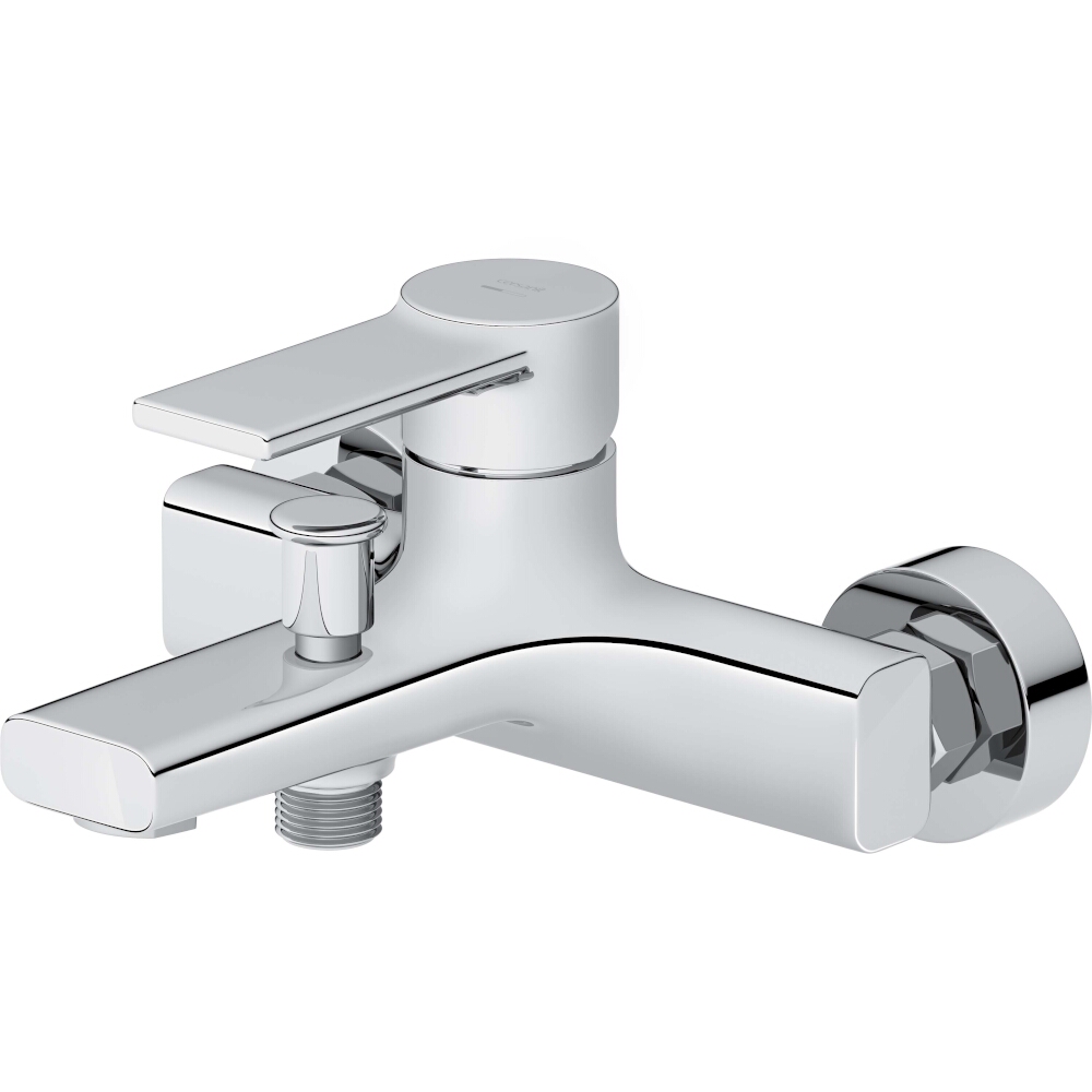 CERSANIT Wandmontierte Badewannen- und Duscharmatur ZIP chrom S951-560