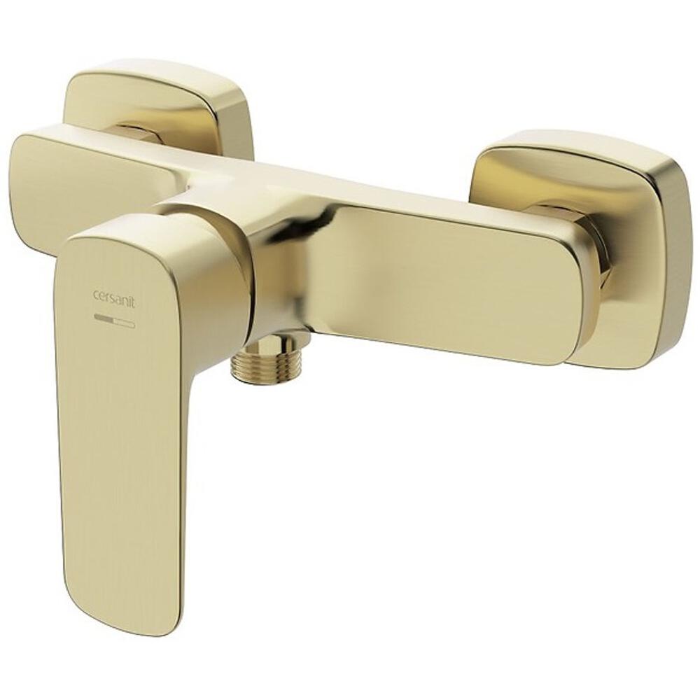CERSANIT Wand-Brausebatterie LARGA gold matt S951-384