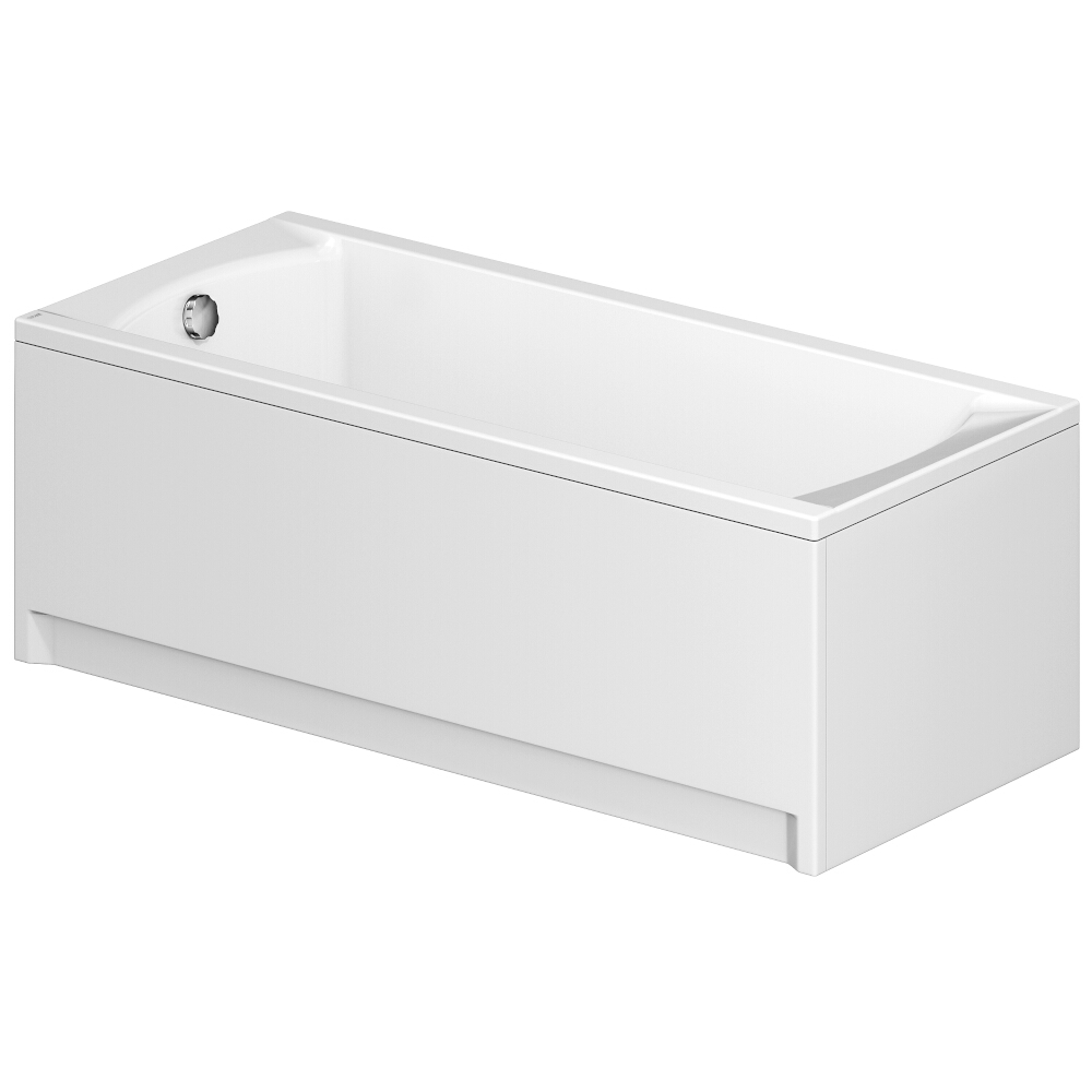 CERSANIT Rechteckige Badewanne 43 korat 180x80 cw 215 S301-295